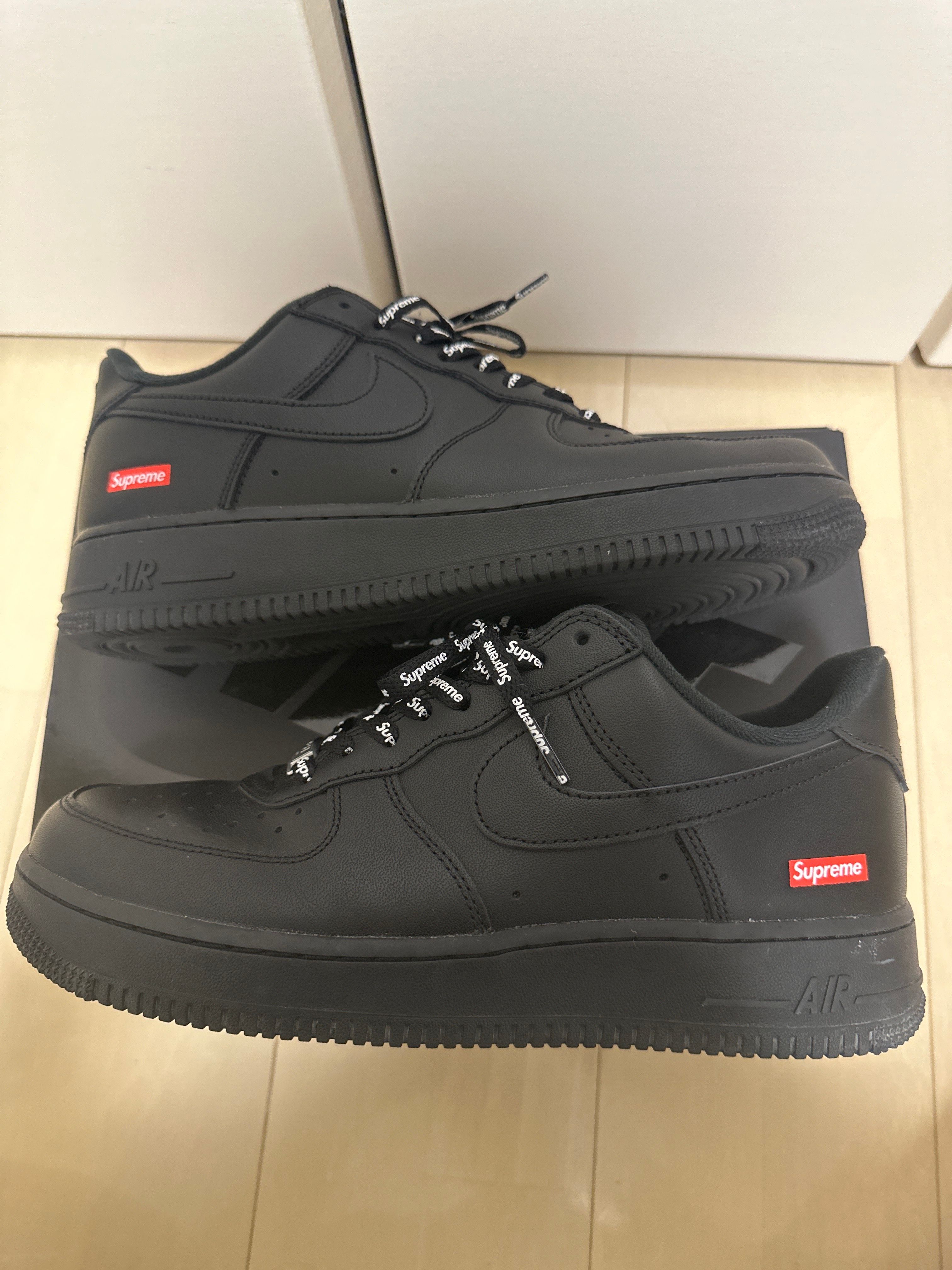 Supreme × Nike Air Force 1 Low "Black"