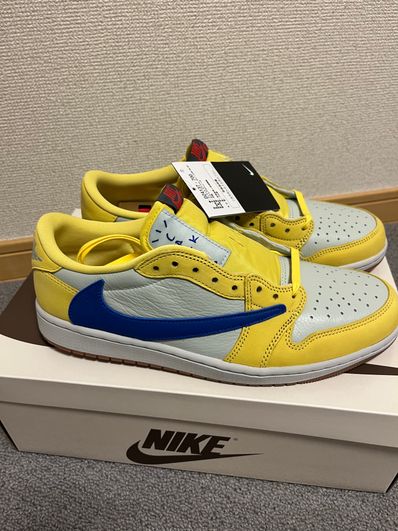 Travis Scott × Nike Women's Air Jordan 1 Retro Low OG "Canary"
