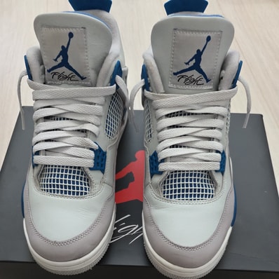 Nike Air Jordan 4 Retro "Industrial Blue"