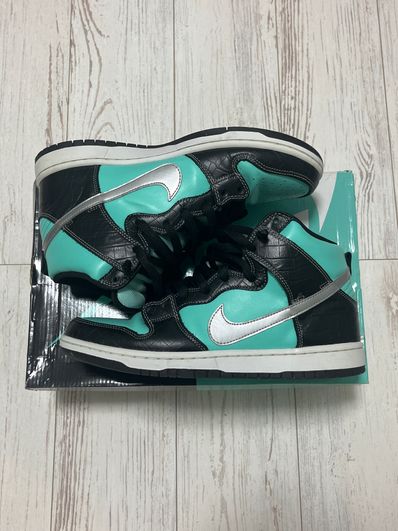 Diamond Supply × Nike SB Dunk High "Tiffany"