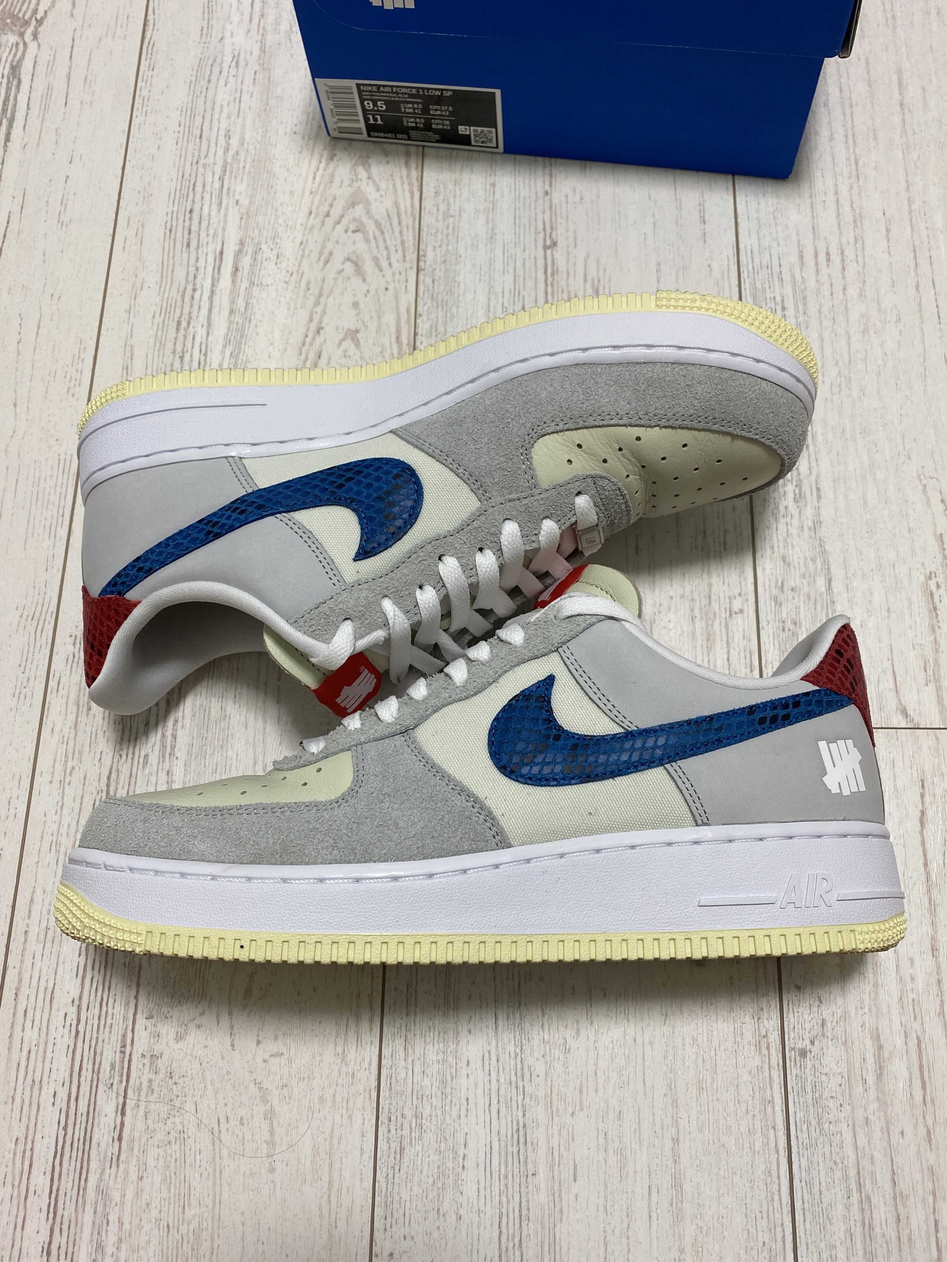 UNDEFEATED × Nike Air Force 1 Low "White"