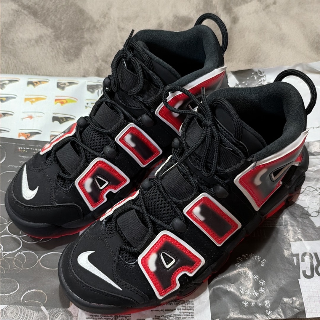 NIKE AIR MORE UPTEMPO "LASER CRIMSON"