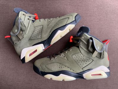 Travis Scott × Nike Air Jordan 6 Retro "Medium Olive"