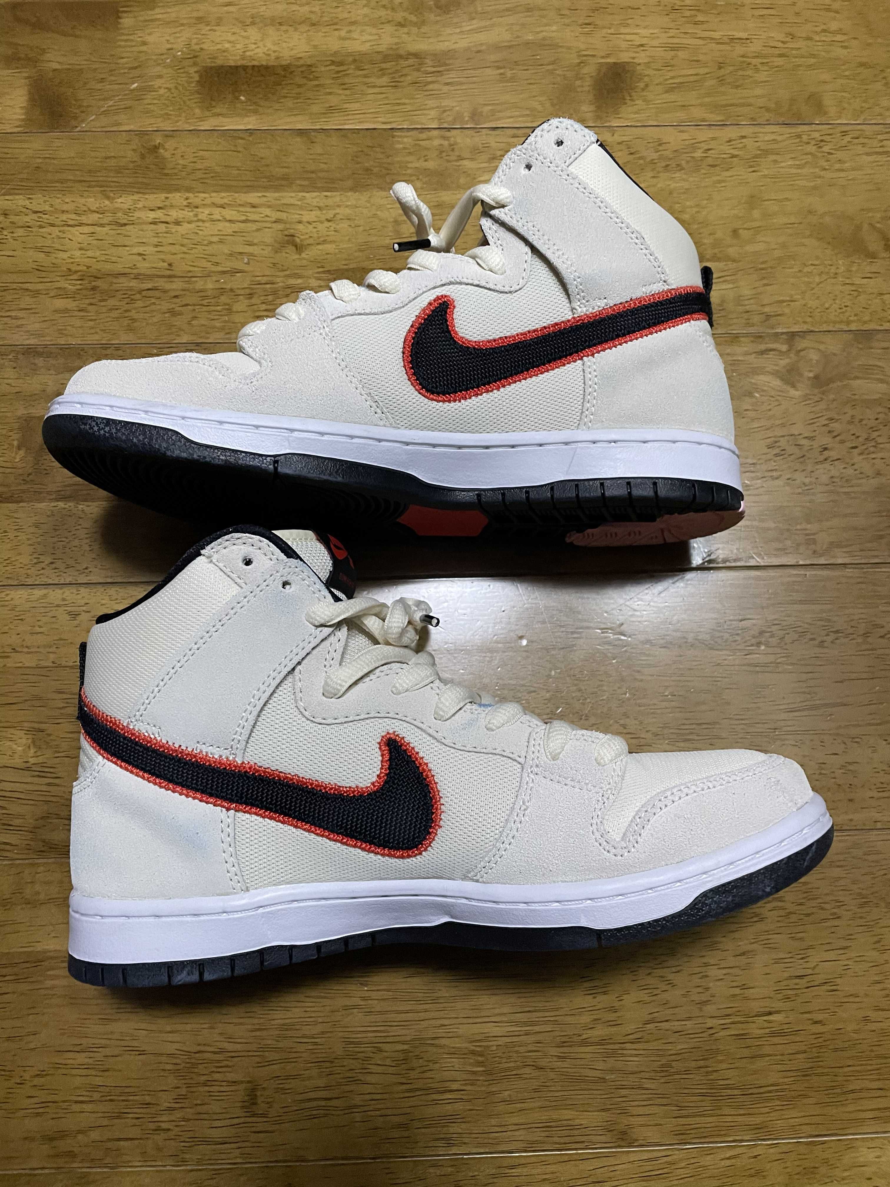Nike SB Dunk High "San Francisco Giants/Coconut Milk and Black"