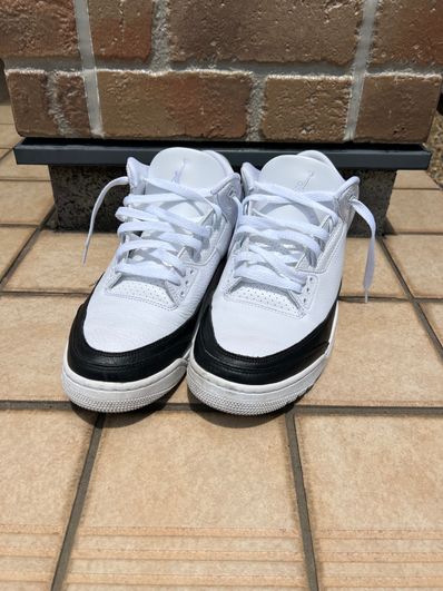 Fragment × Nike Air Jordan 3 "White/Black"