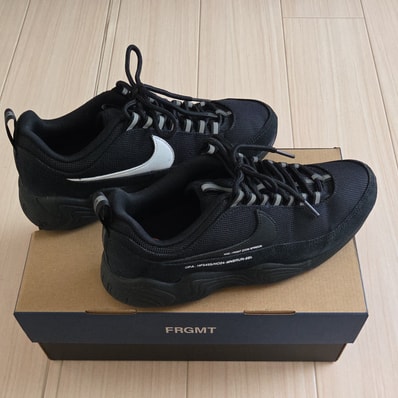 fragment design × Nike Air Zoom Spiridon SP "Black"