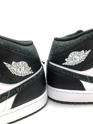 Nike Air Jordan 1 Mid "Panda Elephant/Safari"
