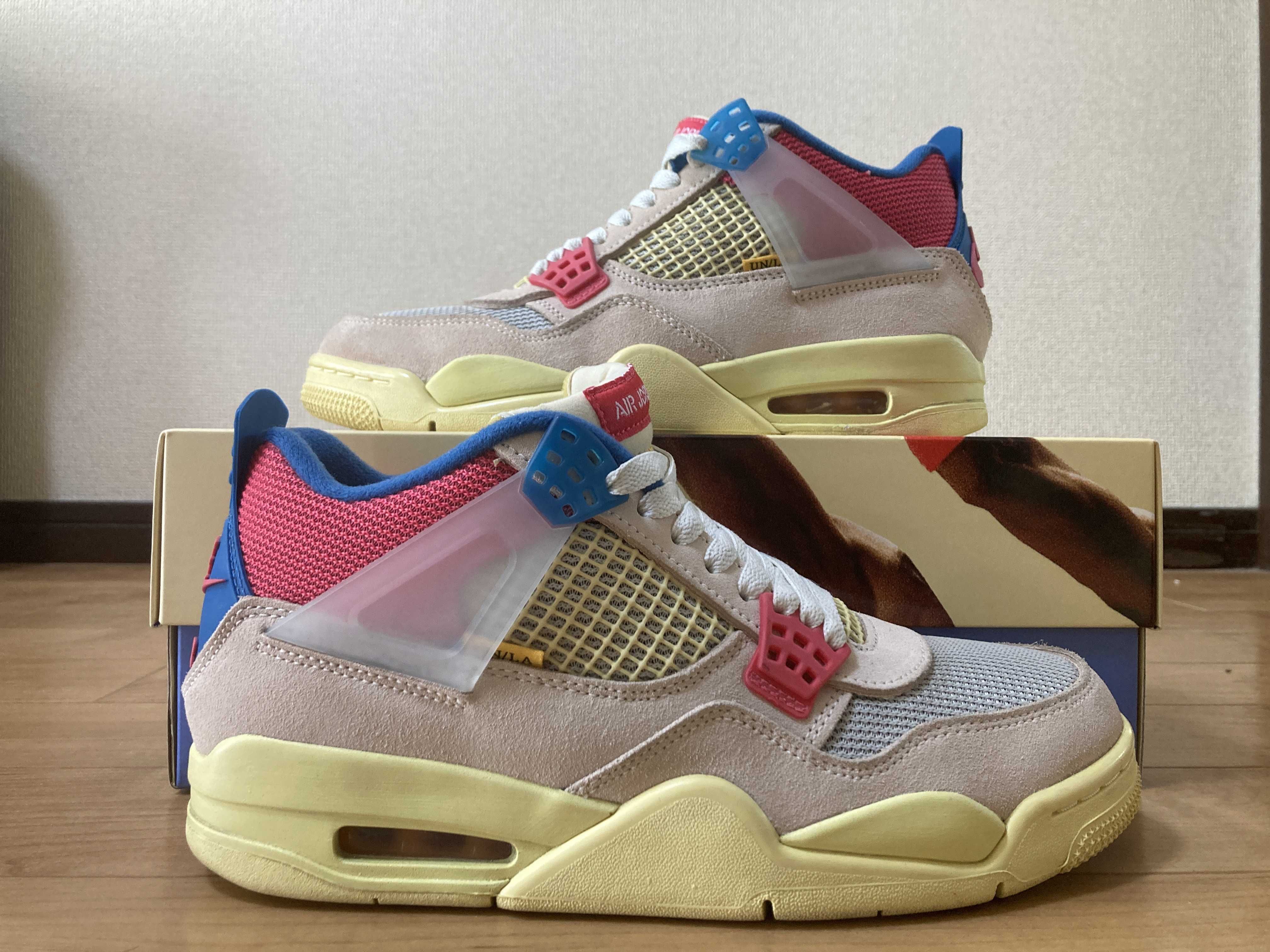 UNION × Nike Air Jordan 4 SP "Guava Ice/Light Fusion Red"