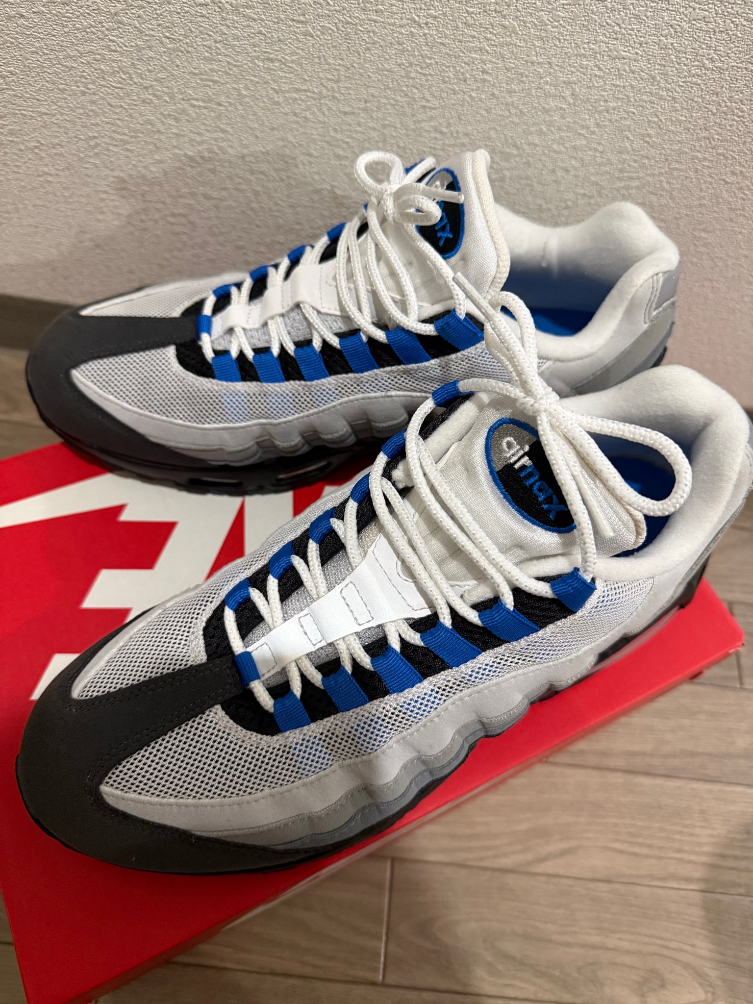 Nike Air Max 95 OG Big Bubble "Cool Grey/Blue Spark"