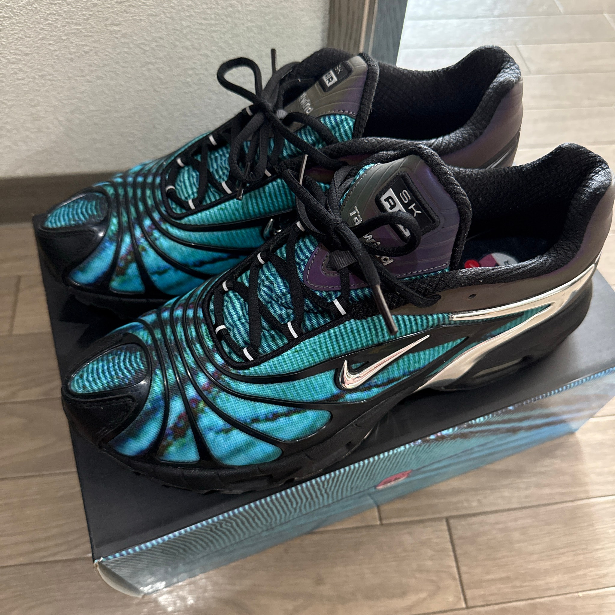 Skepta × Nike Air Max Tailwind 5 "Chrome Blue"