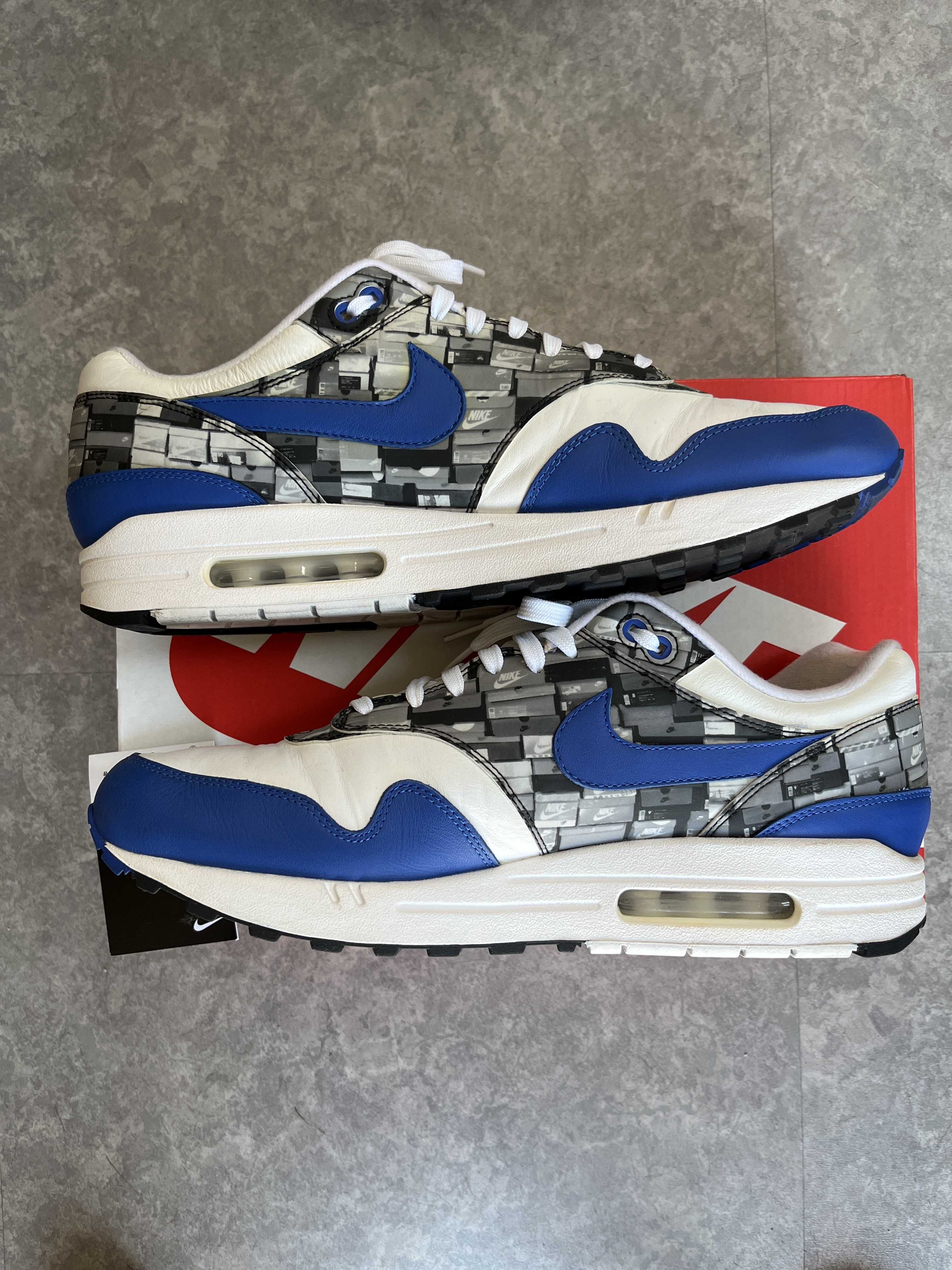 atmos × Nike Air Max 1 Blue "We Love Nike"