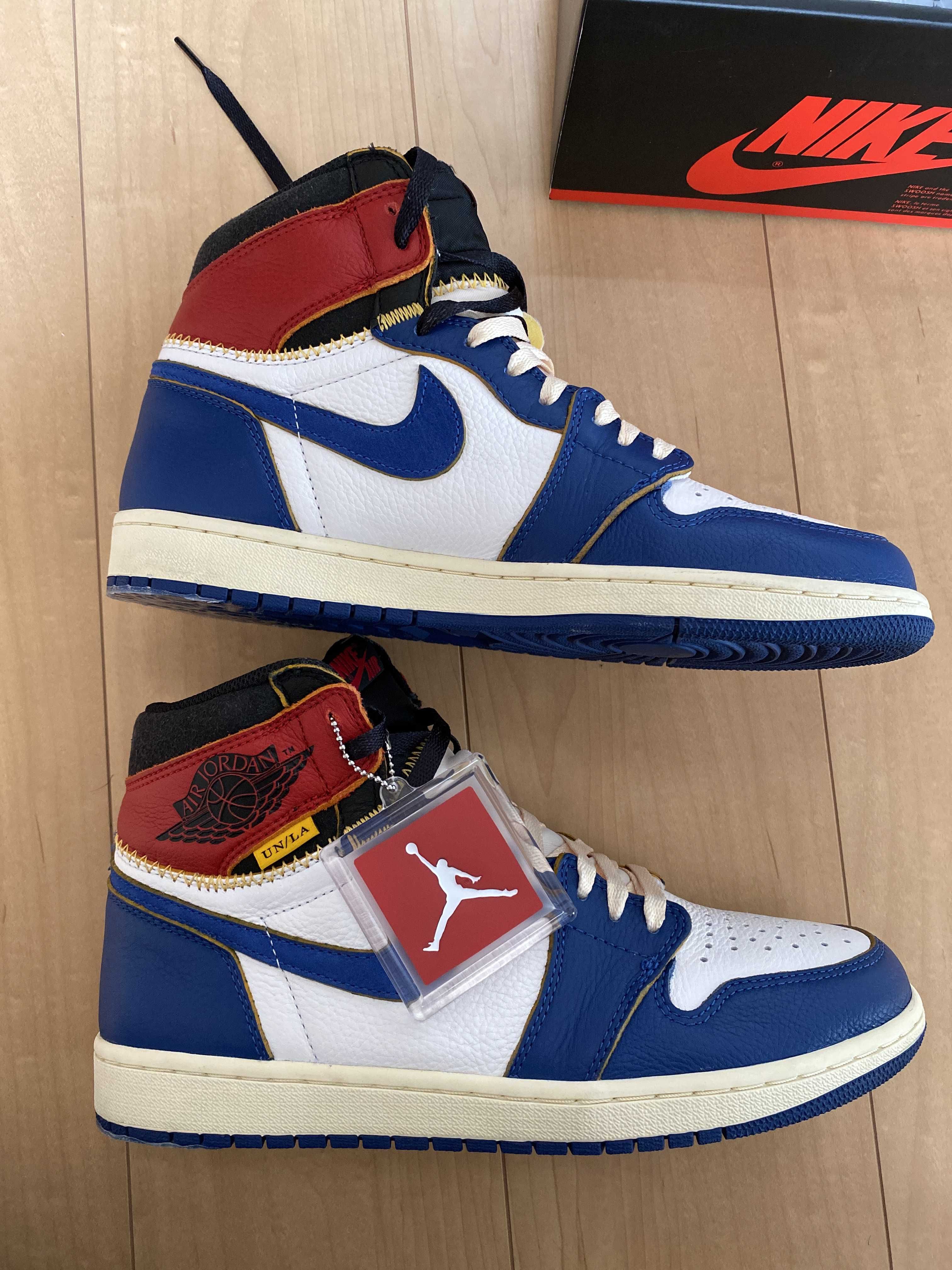 Union × Nike Air Jordan 1 Retro High OG NRG "Storm Blue/Varsity Red"