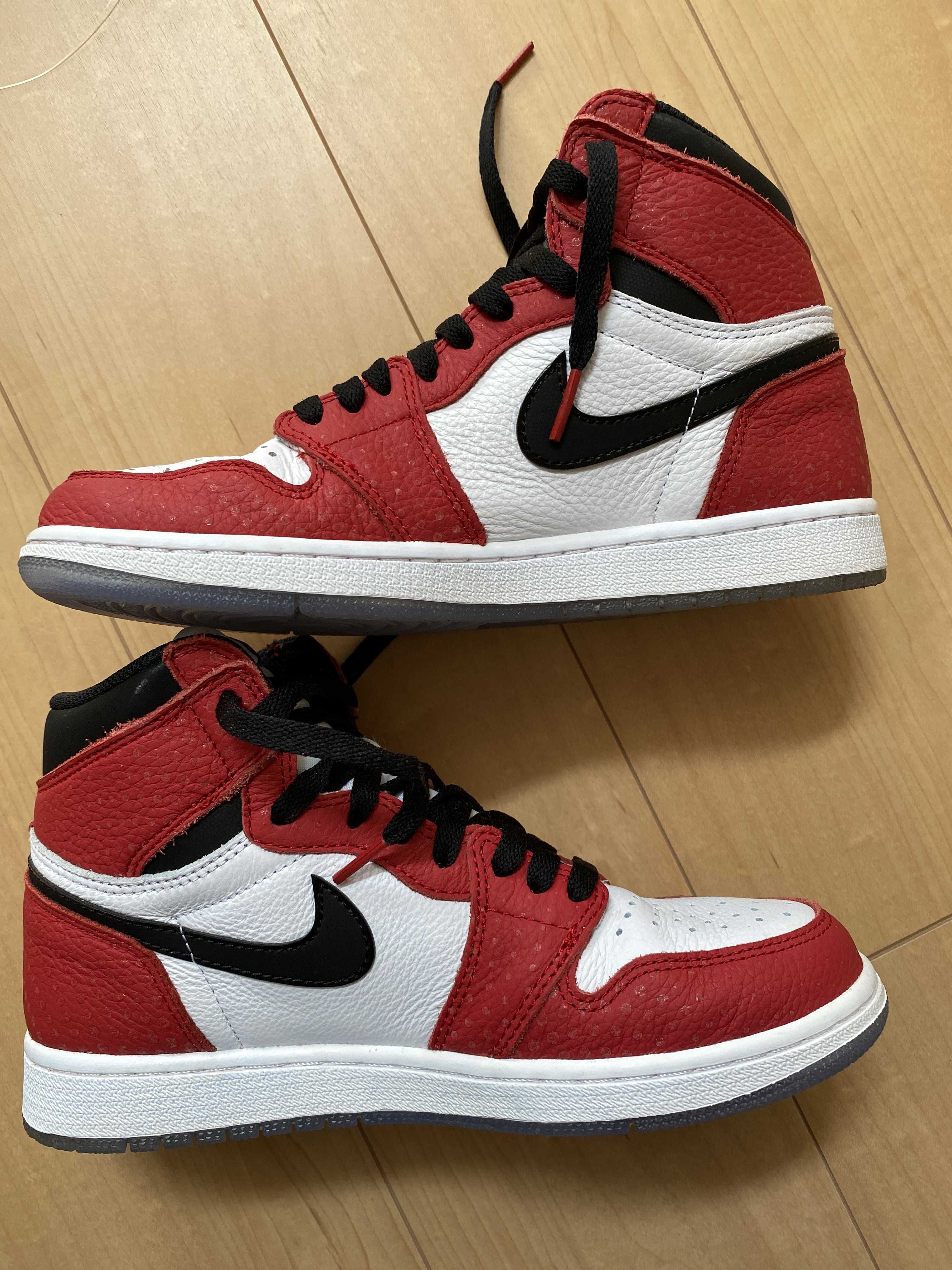 Spiderman × Nike Air Jordan 1 Origin Story "Gym Red/White/Photo Blue/Black"