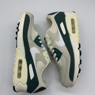 Nike Women's Air Max 90 "Sail/Vintage Green/Coconut Milk/White"