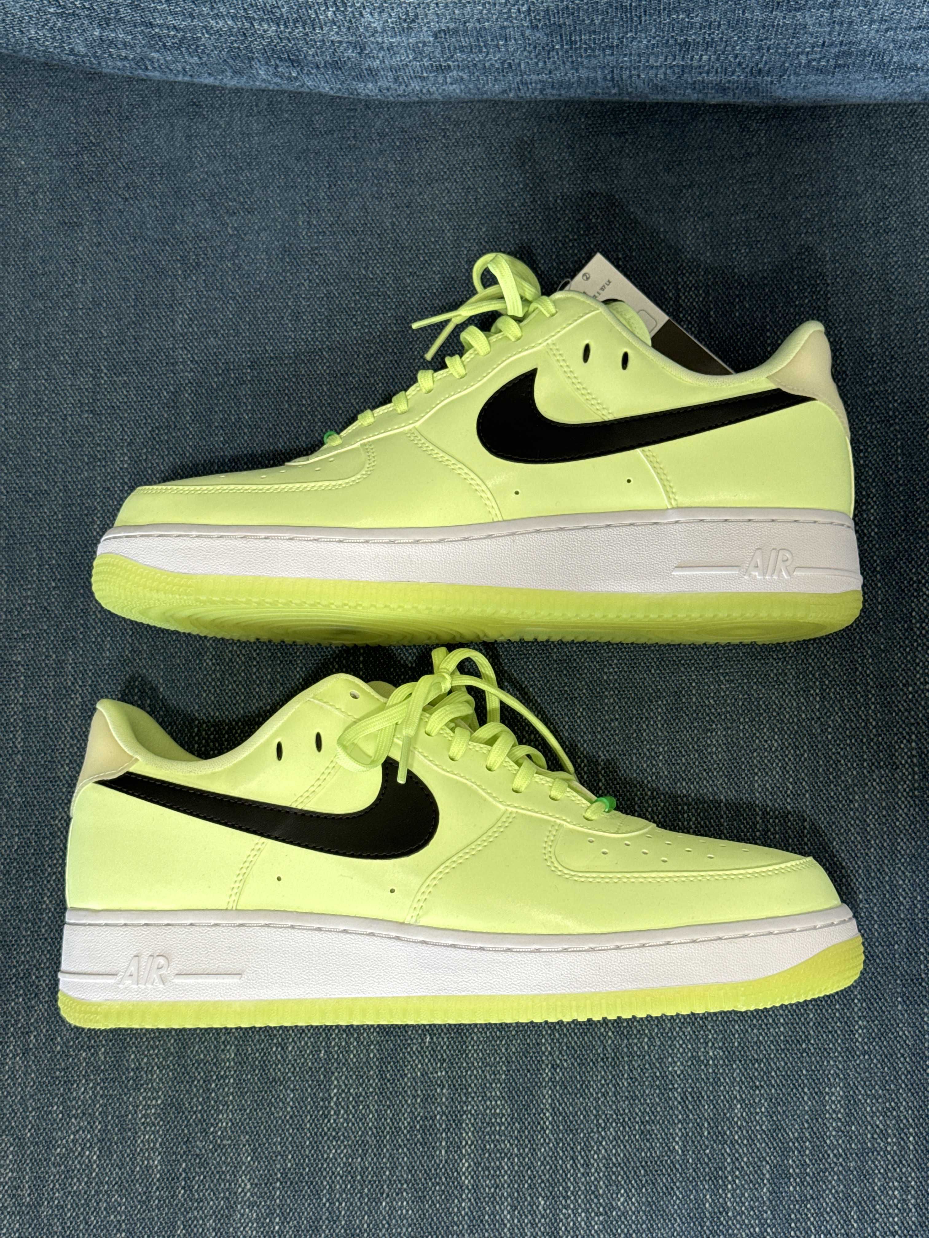 Nike Women's Air Force 1 Low '07 LX "Barely Volt/Black/White"