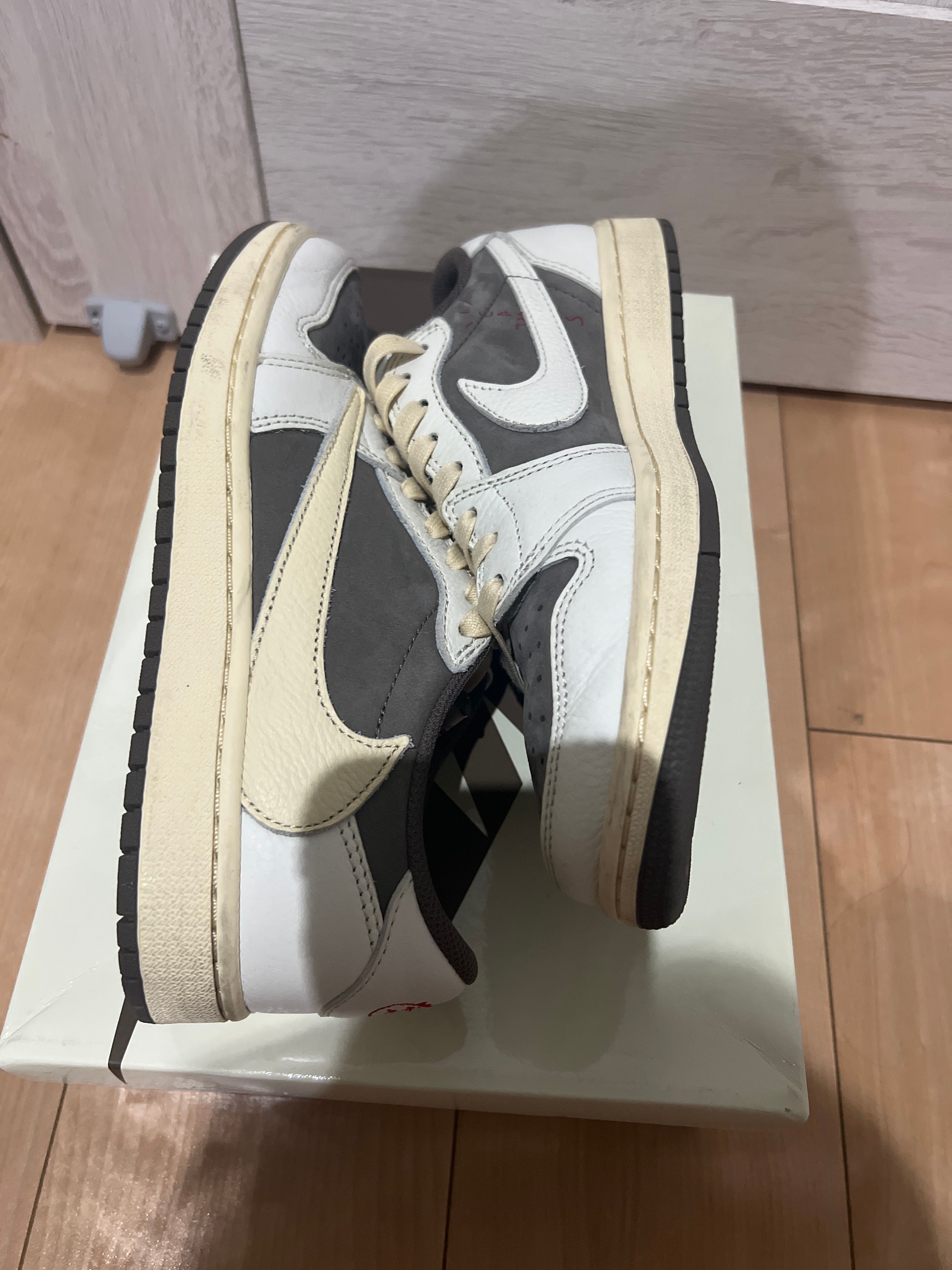 Travis Scott × Nike Air Jordan 1 Low OG SP "Reverse Mocha/Sail and Ridgerock"