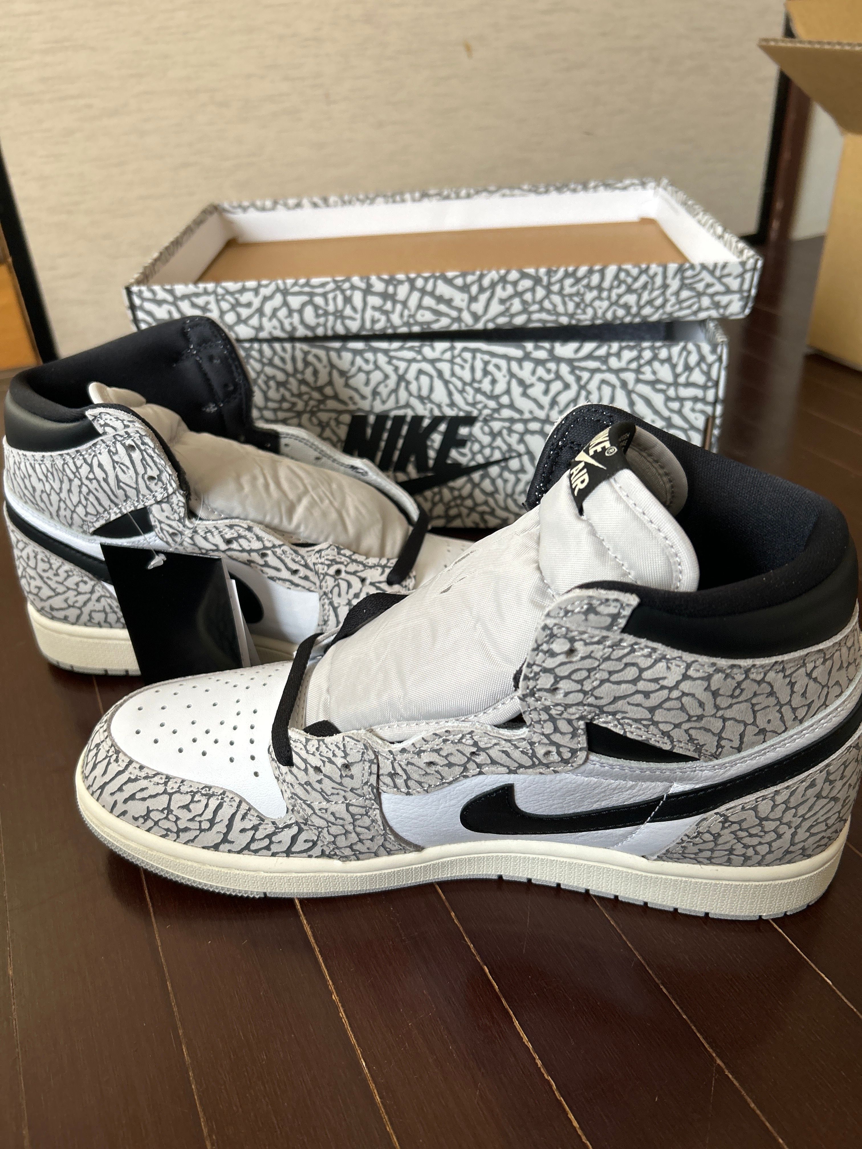 Nike Air Jordan 1 High OG "White Cement/Safari"