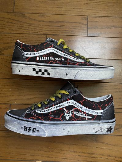 Stranger Things × Vans Style 36 "Stranger Black"