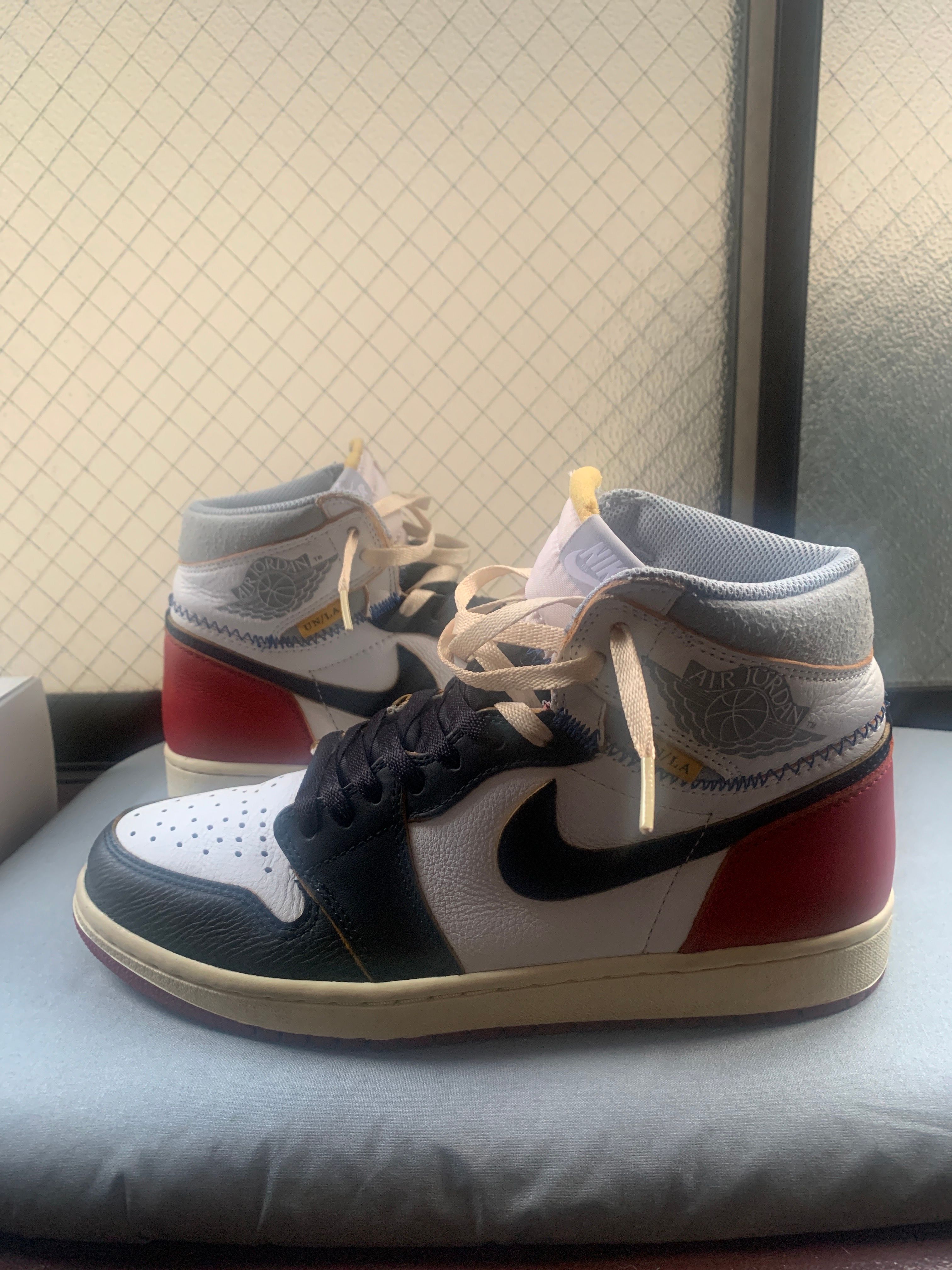 UNION × Nike Air Jordan 1 Retro High OG NRG "Varsity Red/Wolf Grey"