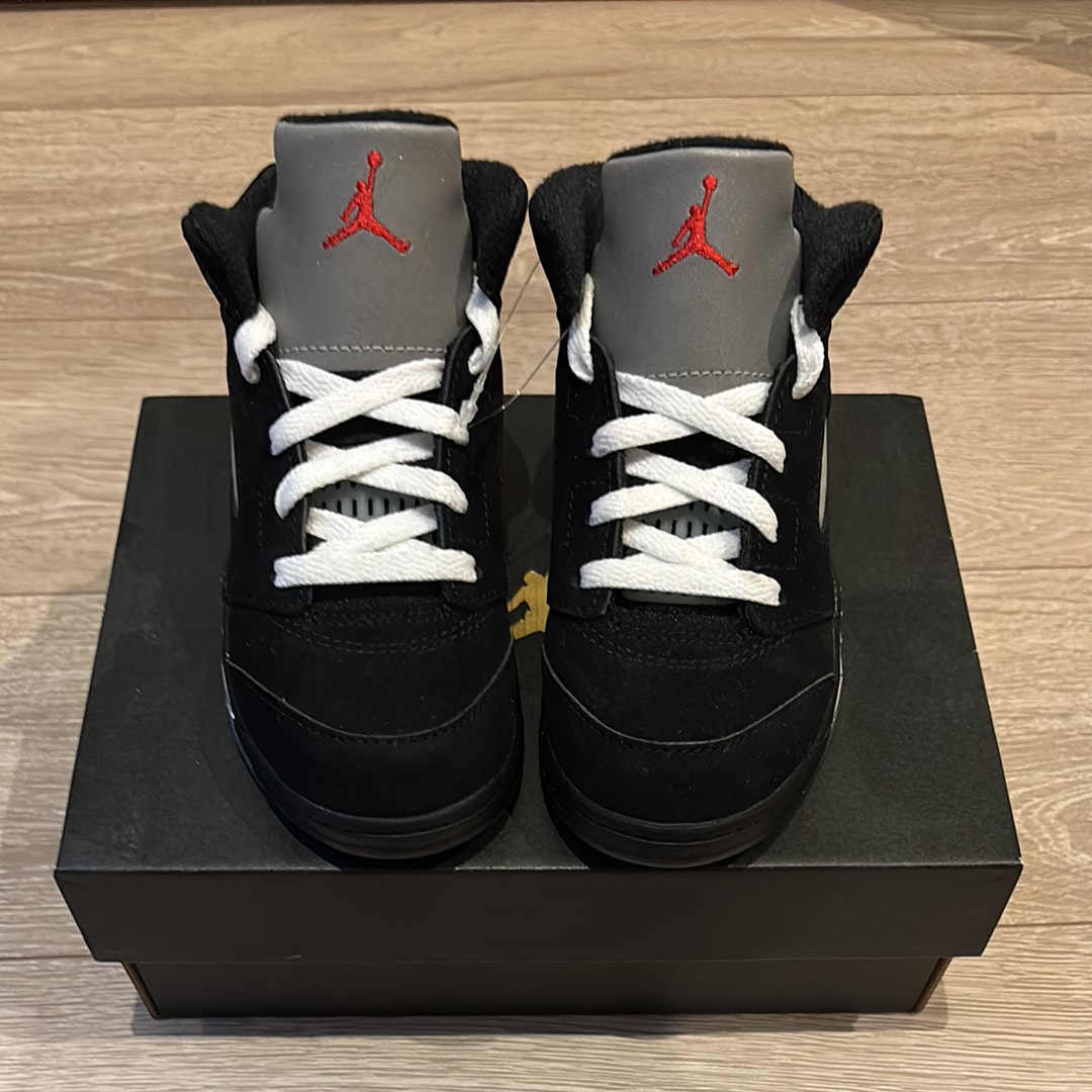 Nike TD Air Jordan 5 Retro OG "Black Metallic Reimagined"