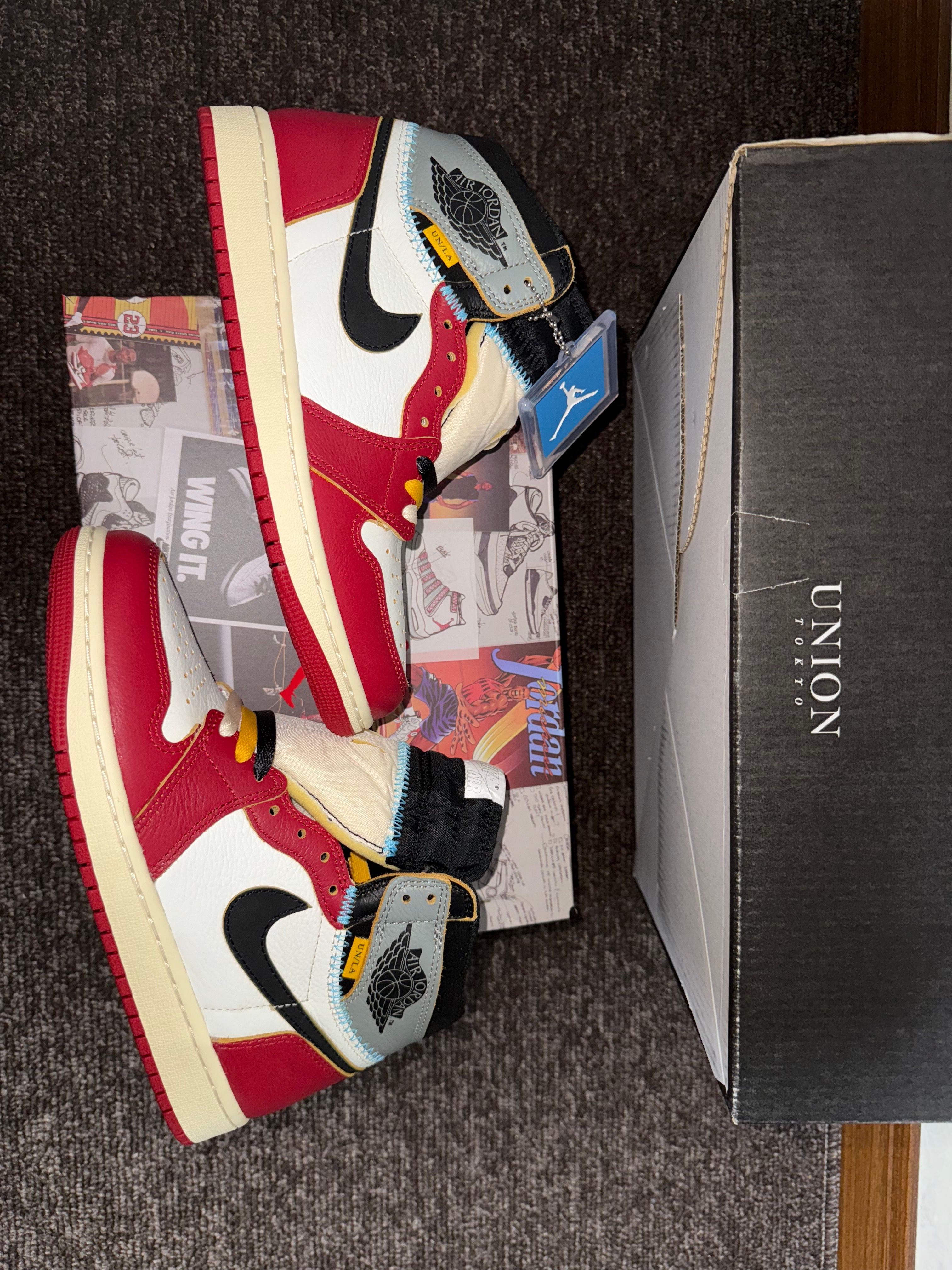 UNION × Nike Air Jordan 1 Retro High OG "Chicago/Shadow"