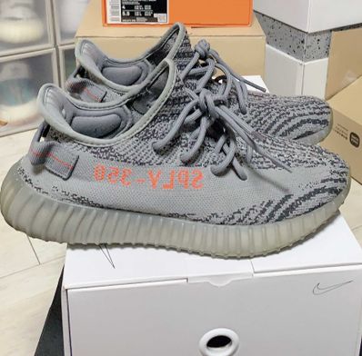 adidas Yeezy Boost 350 V2 "Grey/Bold Orange/DGH Solid Grey"
