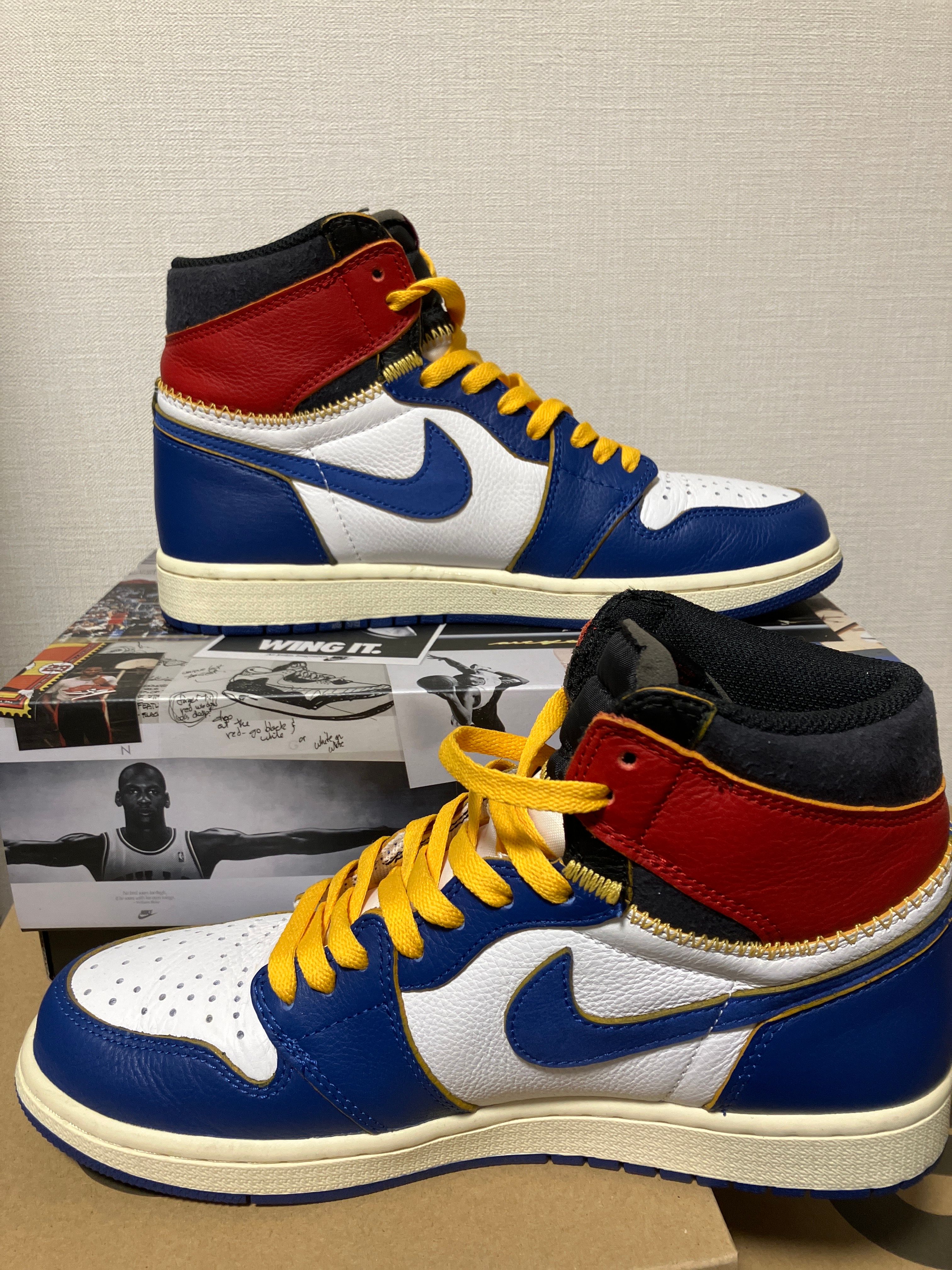 Union × Nike Air Jordan 1 Retro High OG NRG "Storm Blue/Varsity Red"