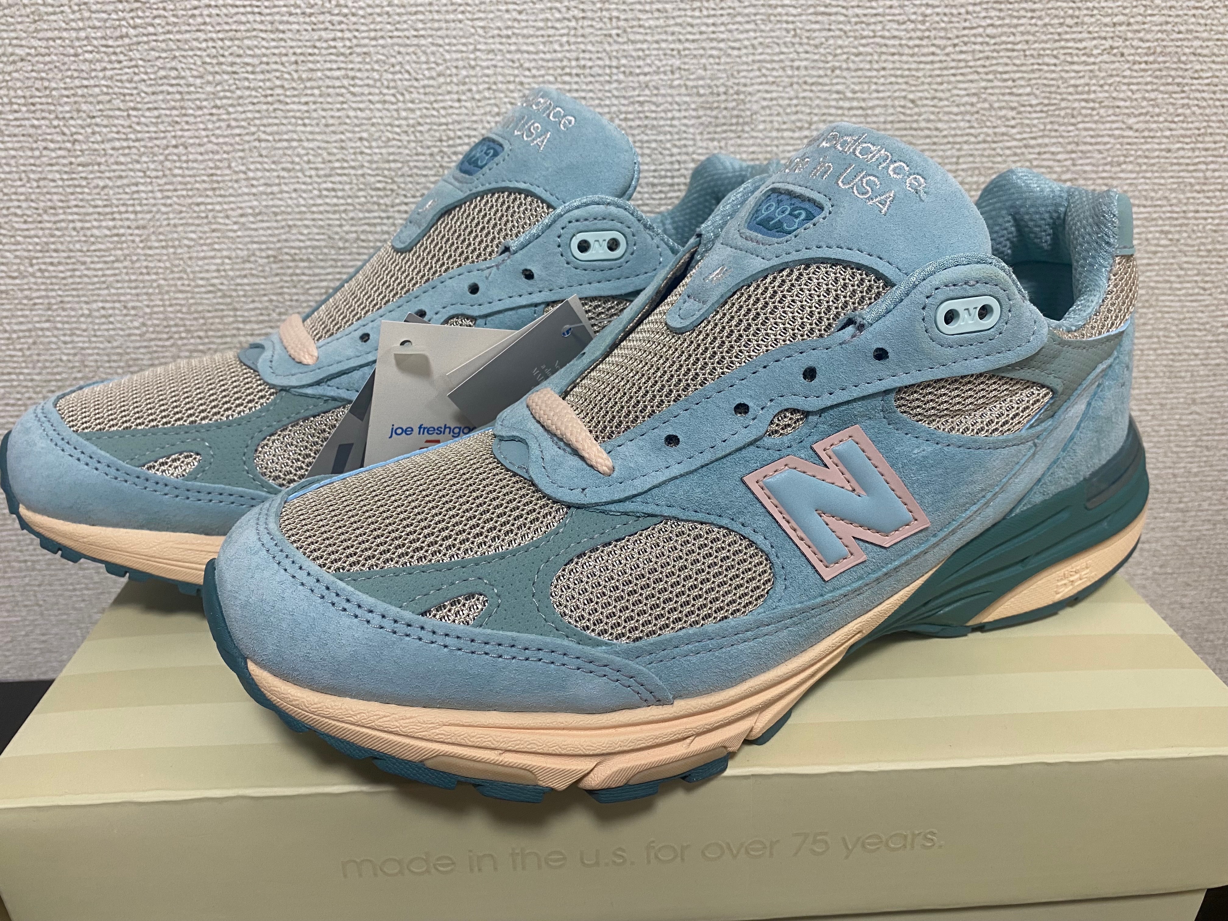 Joe Freshgoods × New Balance 993 Performance Art "Arctic Blue"