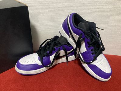 NIKE AIR JORDAN 1 LOW "COURT PURPLE"