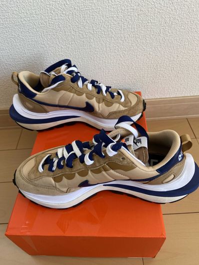 Sacai × Nike Vapor Waffle "Sesame And Blue Void"