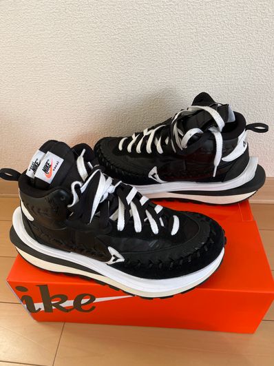 Jean-Paul Gaultier × sacai × Nike Vapor Waffle "Black/Black-White"