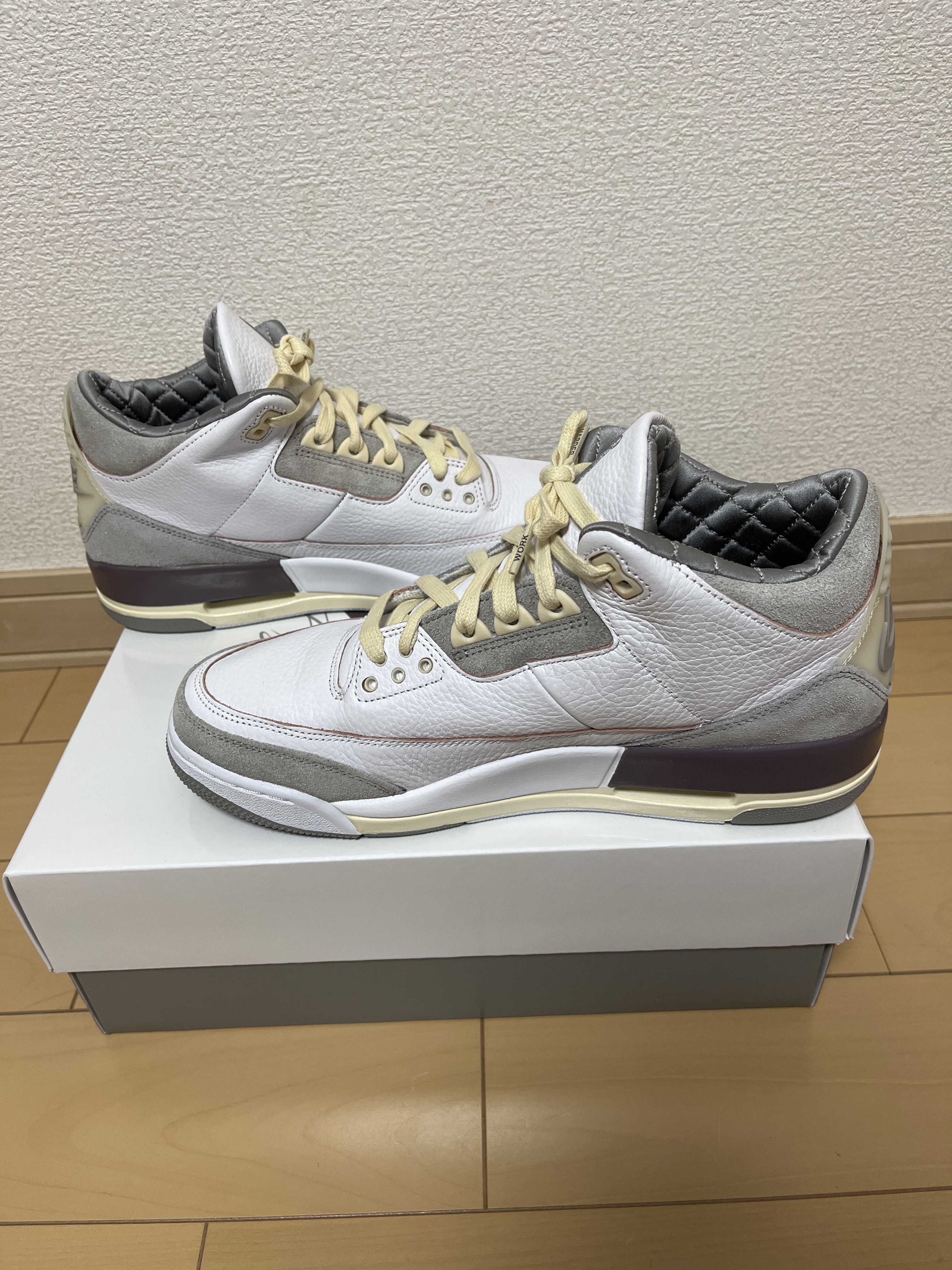 A Ma Maniere × Nike Women's Air Jordan 3 Retro SP "White/Medium Grey Violet Ore"