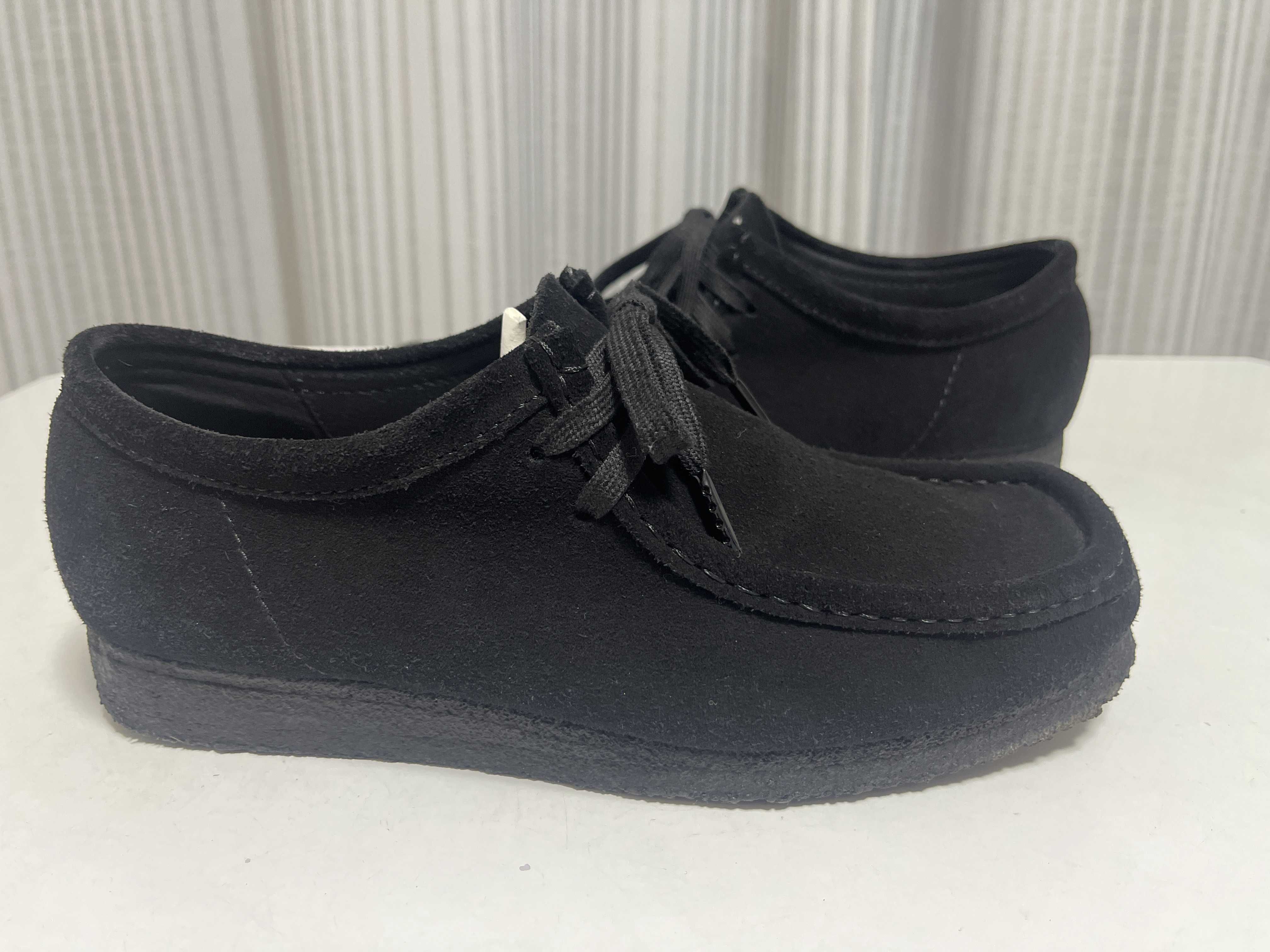 Clarks Wallabee "Black Suede"