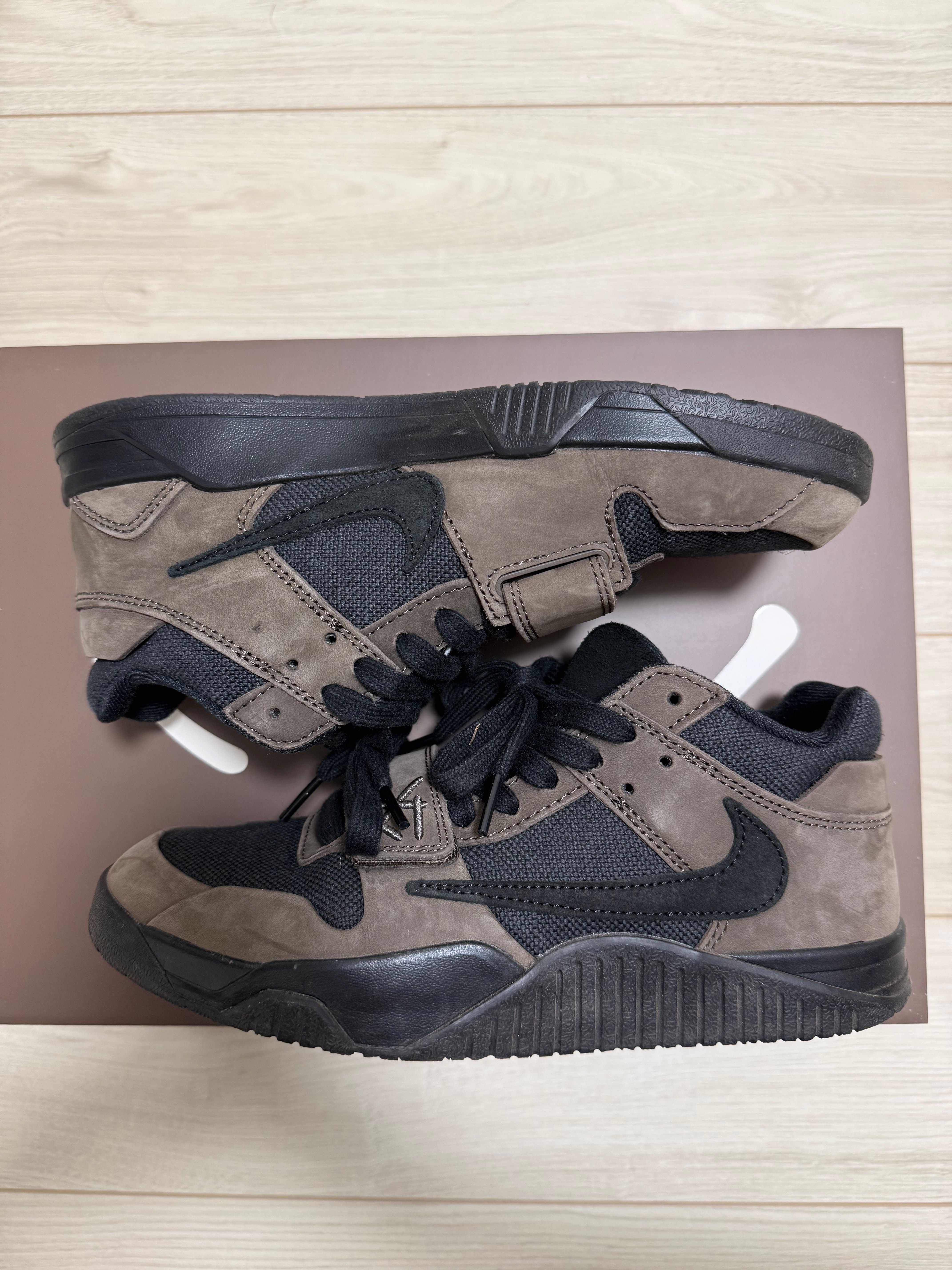 Travis Scott × Nike Jordan Jumpman Jack TR CJ1 T-Rexx "Black and Dark Mocha"