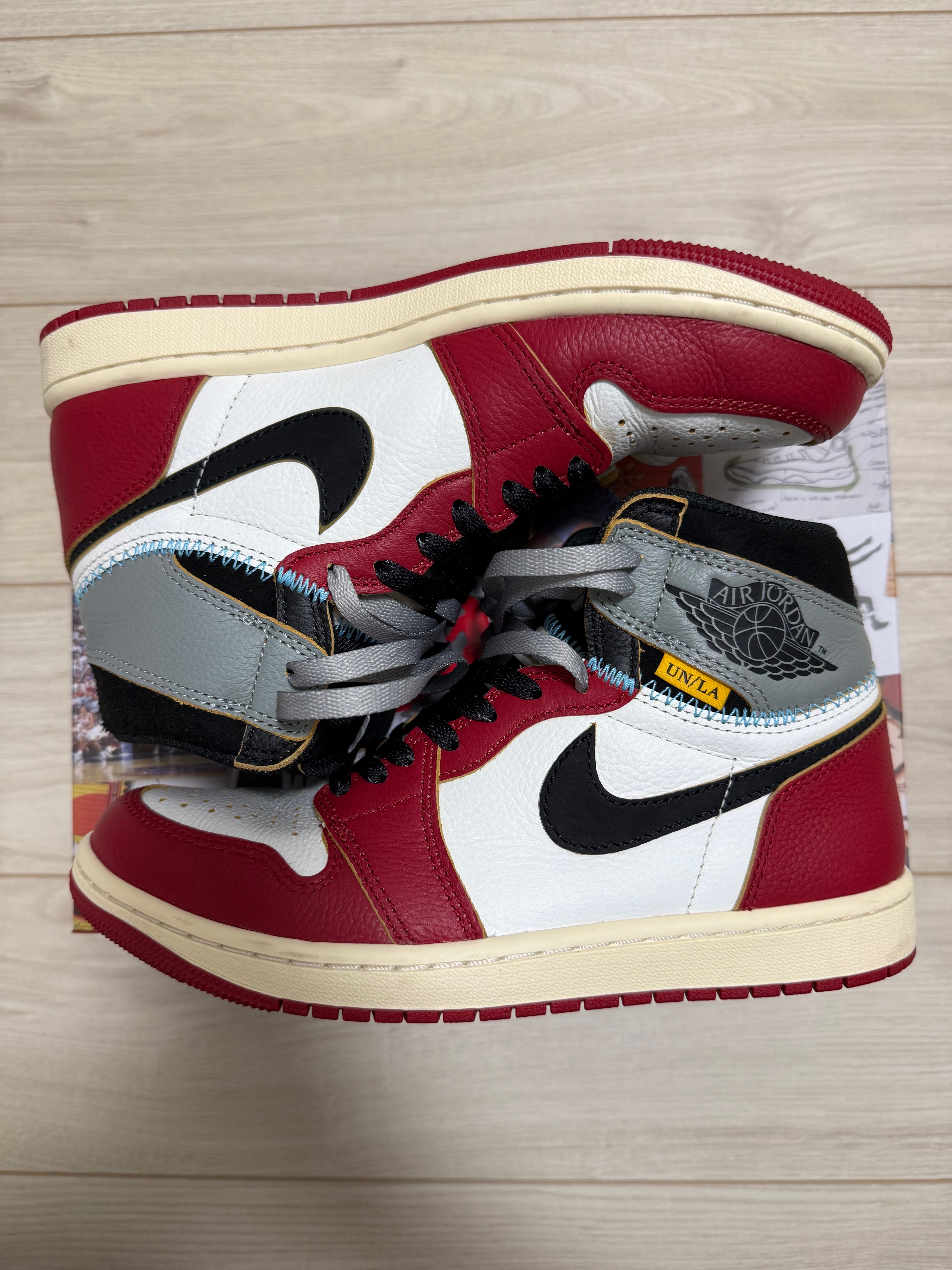 UNION × Nike Air Jordan 1 Retro High OG "Chicago/Shadow"