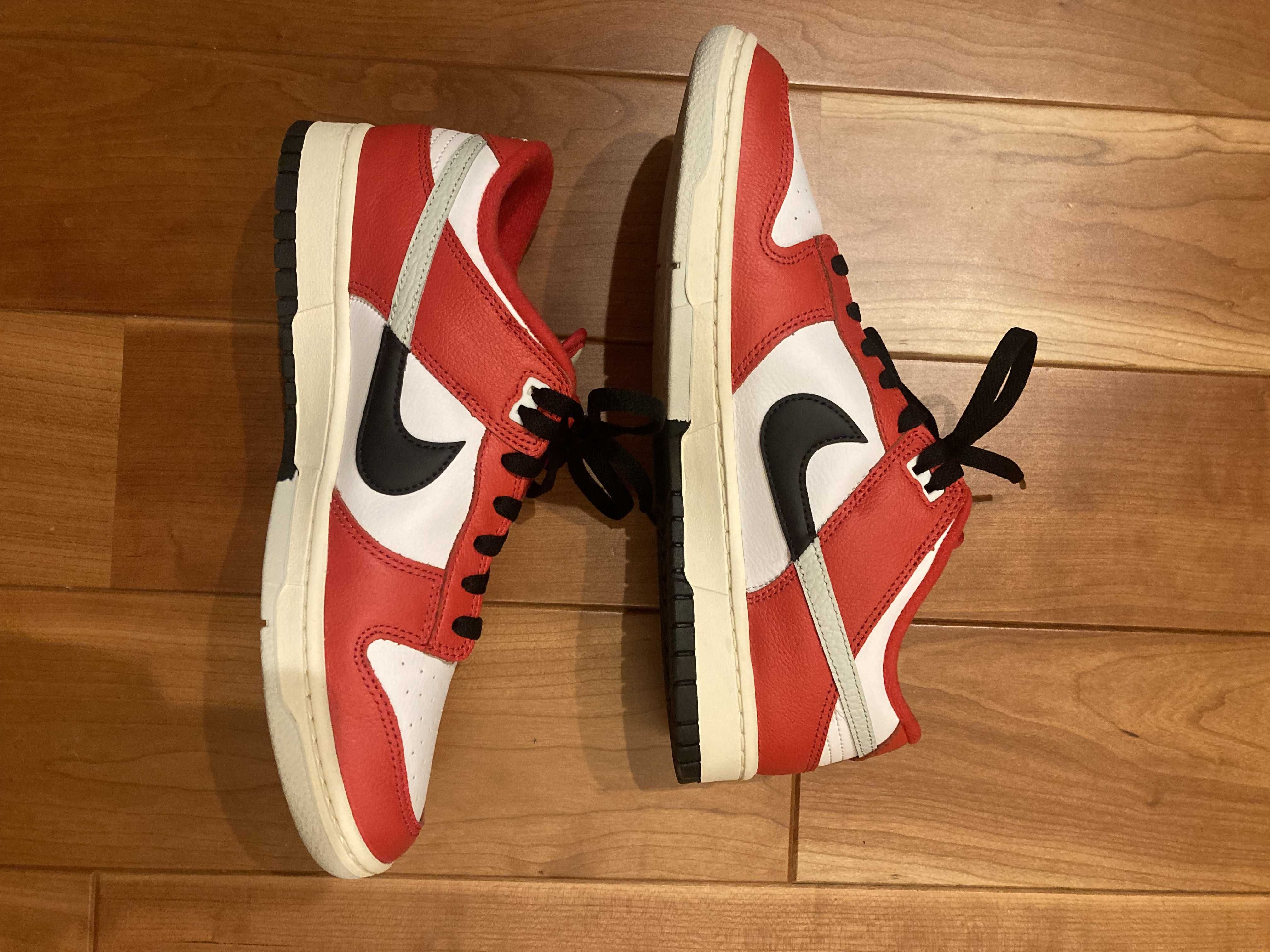 Nike Dunk Low Retro PRM "Chicago Split"