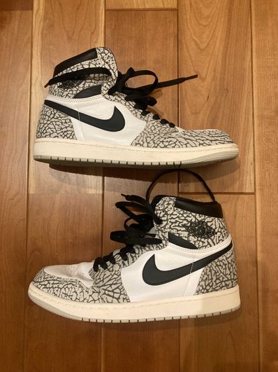 Nike Air Jordan 1 High OG "White Cement/Safari"