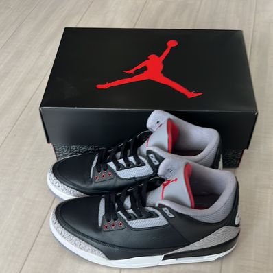 Nike Air Jordan 3 Retro "Black Cement" (2024)