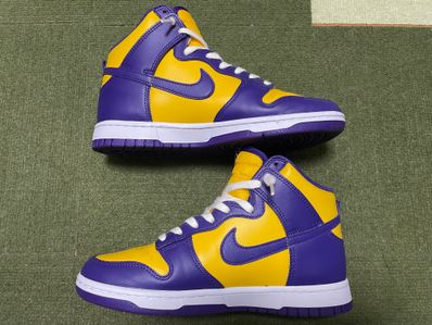 Nike Dunk High Retro "Lakers"