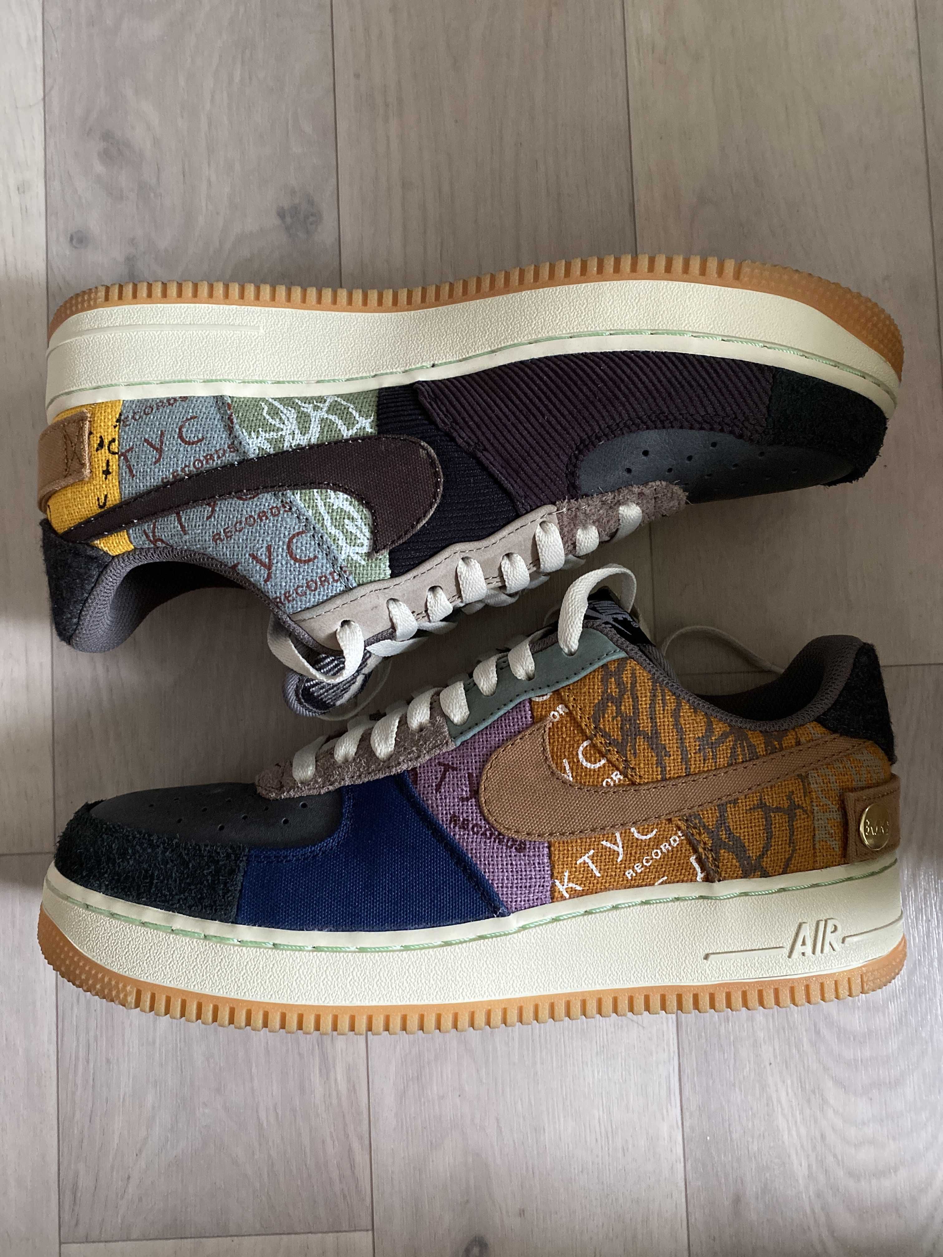Travis Scott × Nike Air Force 1 Low Cactus Jack "Multi Color"