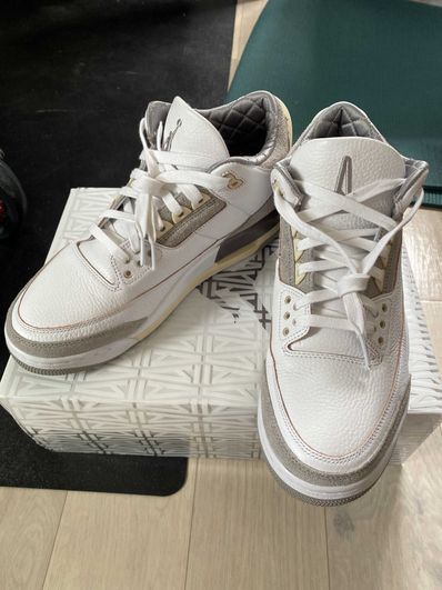 A Ma Maniere × Nike Women's Air Jordan 3 Retro SP "White/Medium Grey Violet Ore"