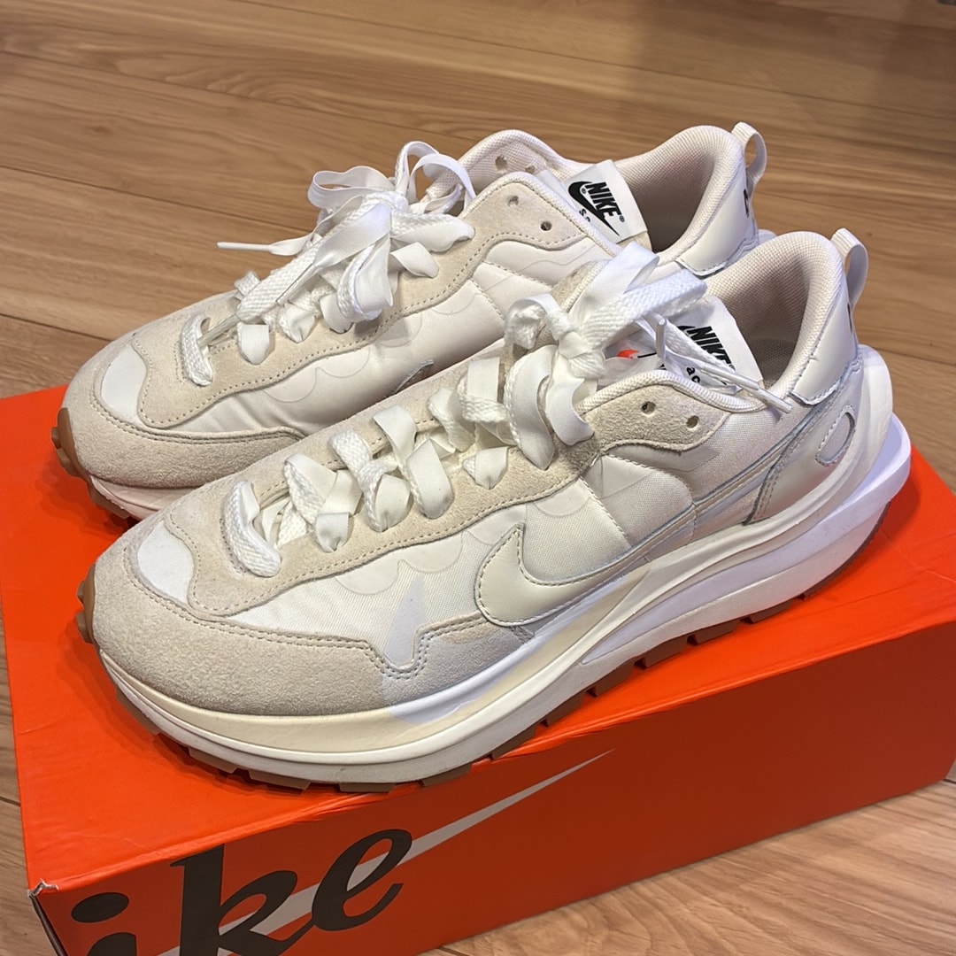 sacai × Nike Vapor Waffle "White Gum"