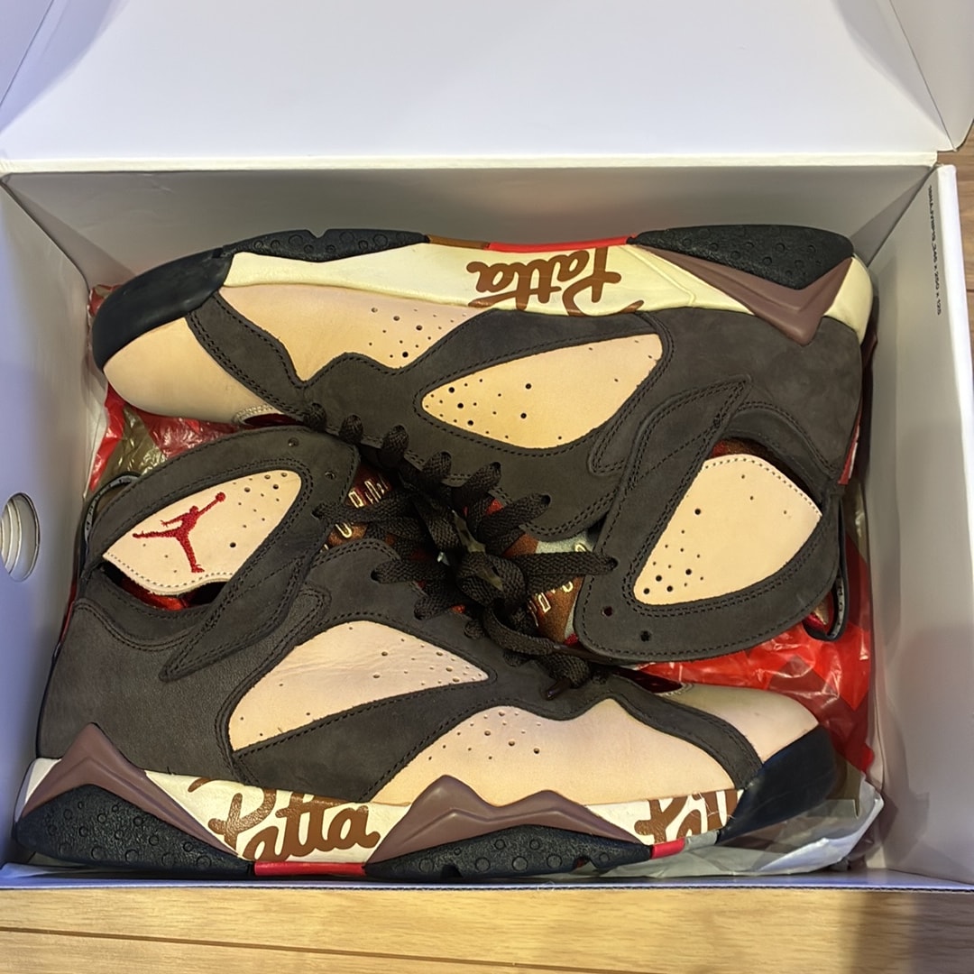 Patta × Nike Air Jordan 7 OG "Brown"