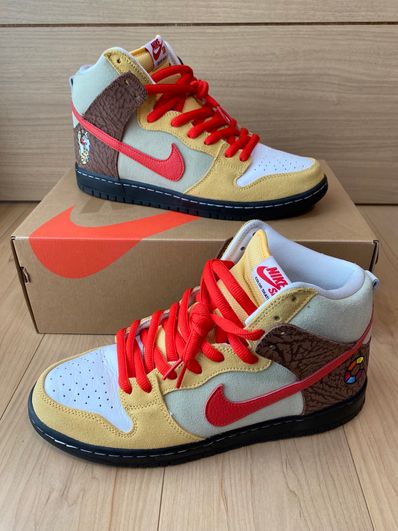Color Skates x Nike SB Dunk High "Kebab And Destroy"