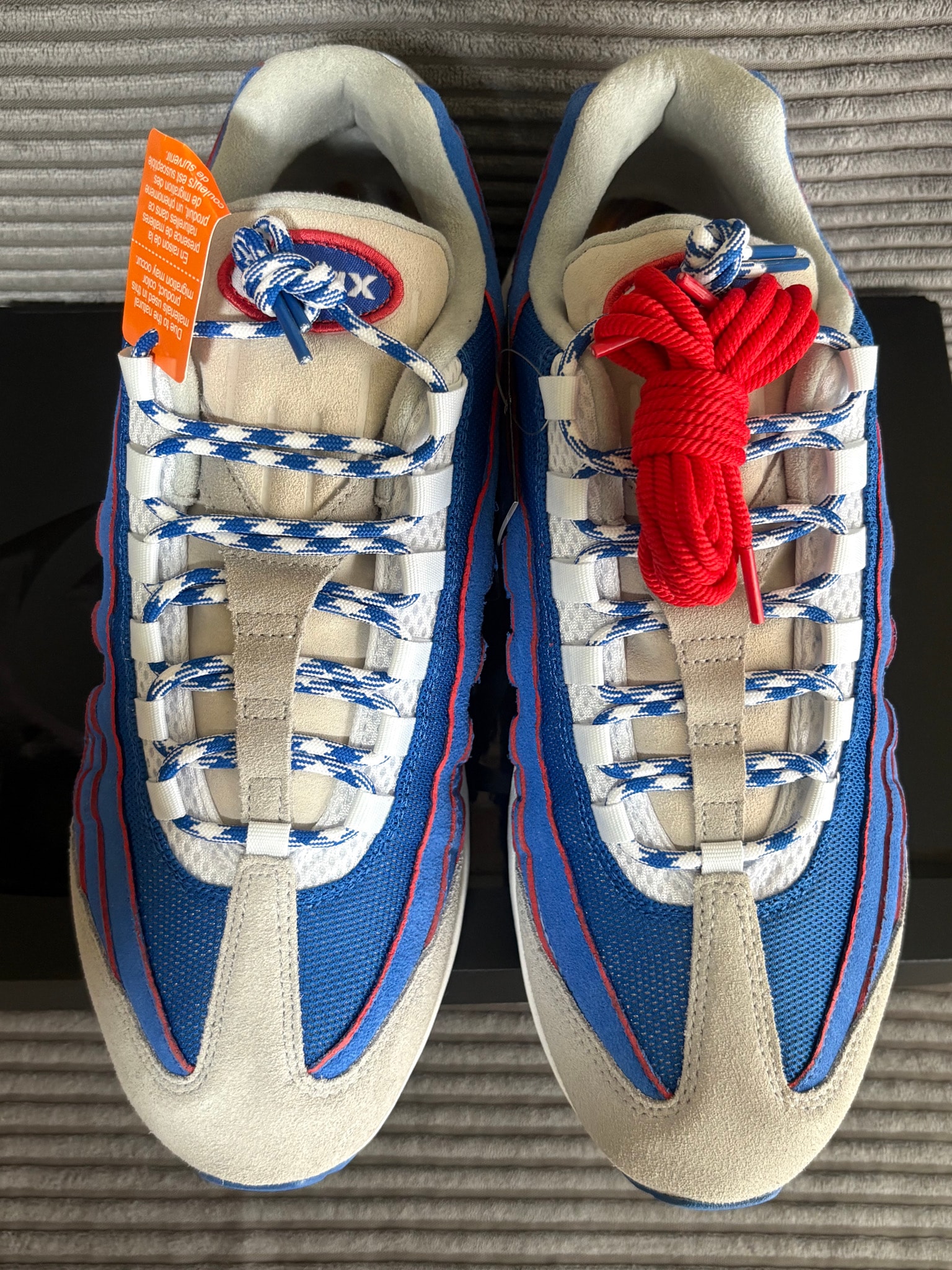 Nike Air Max 95 Big Bubble "Blue Sapphire/Metallic Silver"
