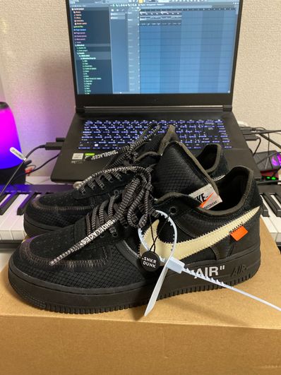 Off-White × Nike Air Force 1 Low "Black"