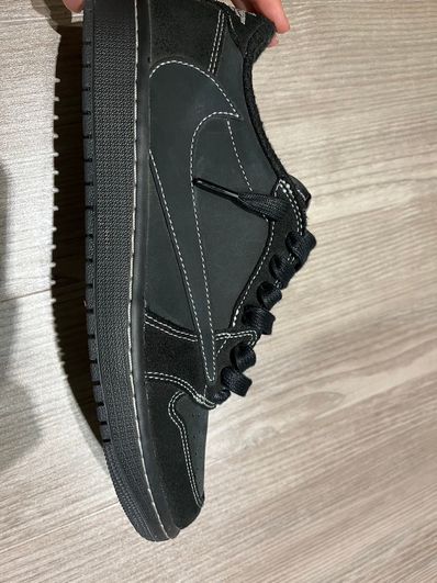 Travis Scott × Nike Air Jordan 1 Low OG SP "Black Phantom"