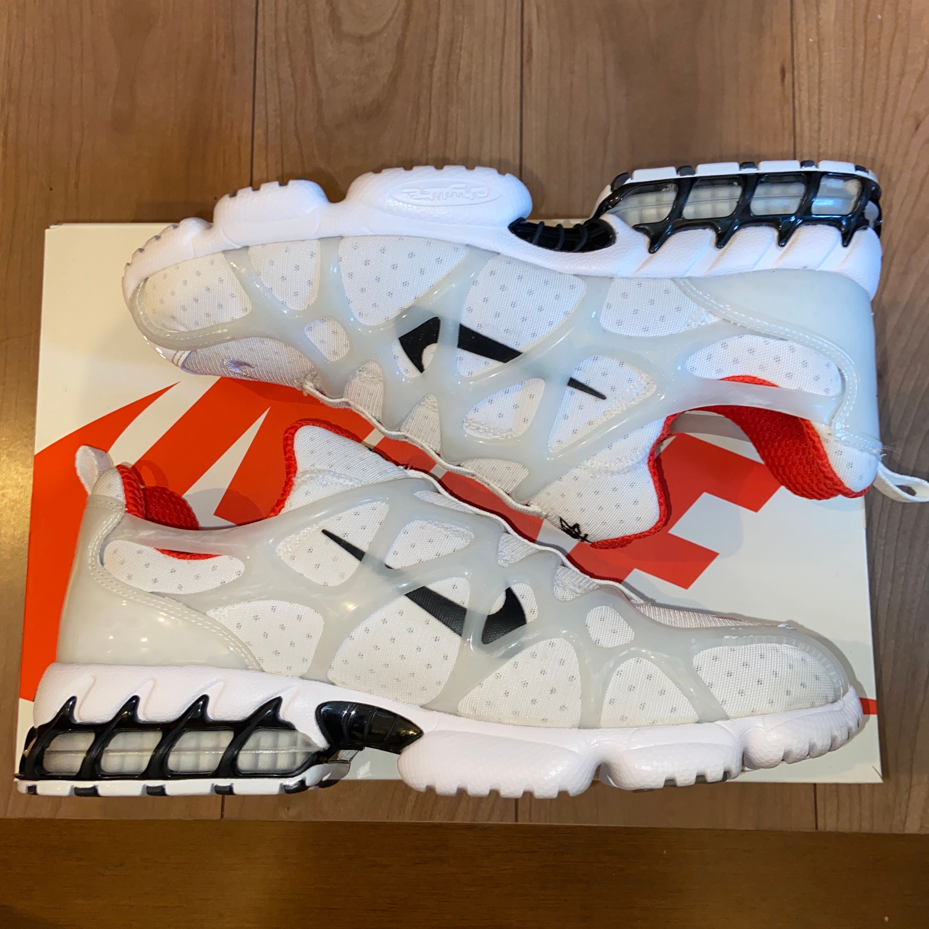 Stussy × Nike Air Zoom Kukini "White/Red"