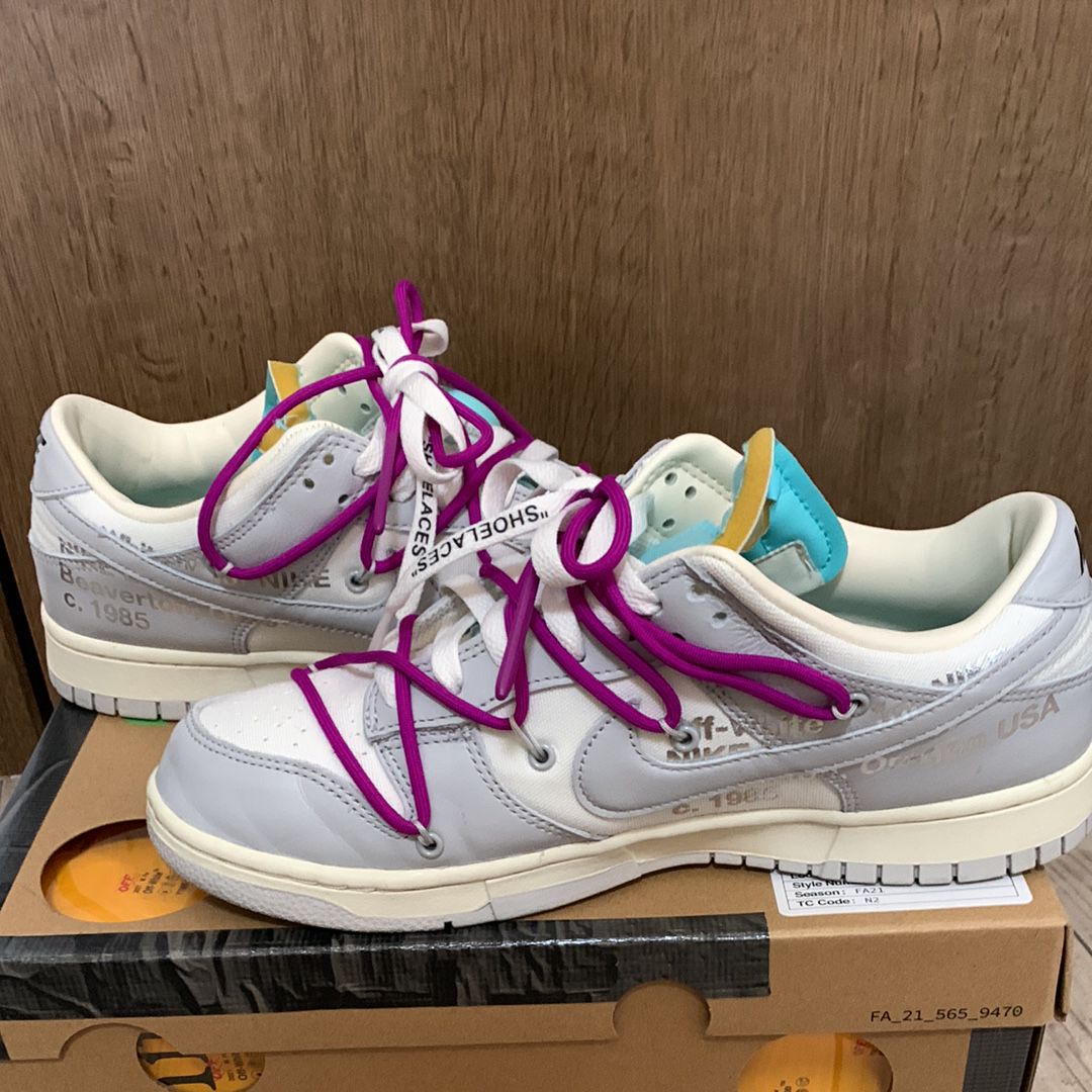 Off-White × Nike Dunk Low 1 of 50 "Lot.21"