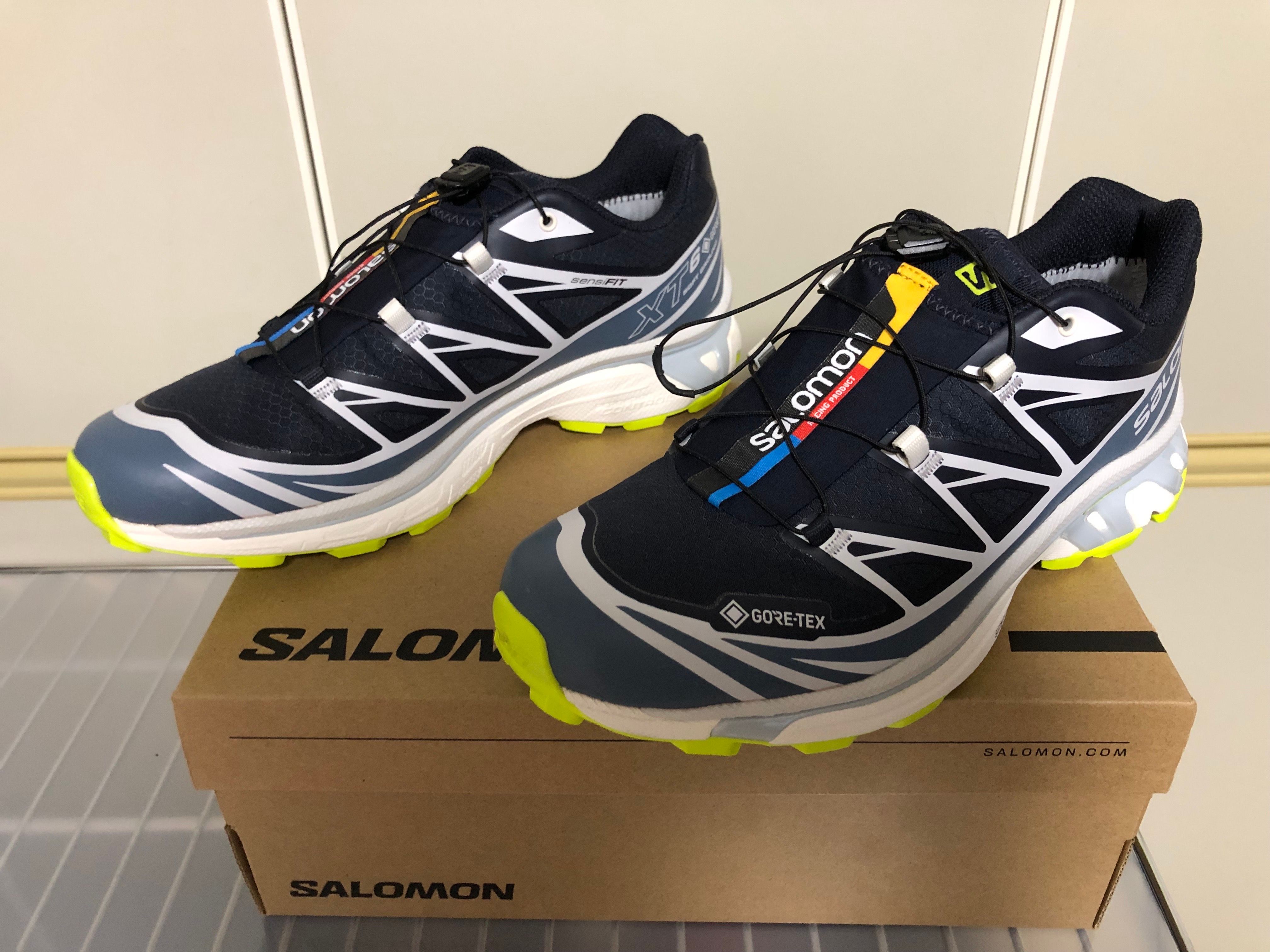 Salomon XT-6 Gore-Tex "Nisk/China Blue/Lime"